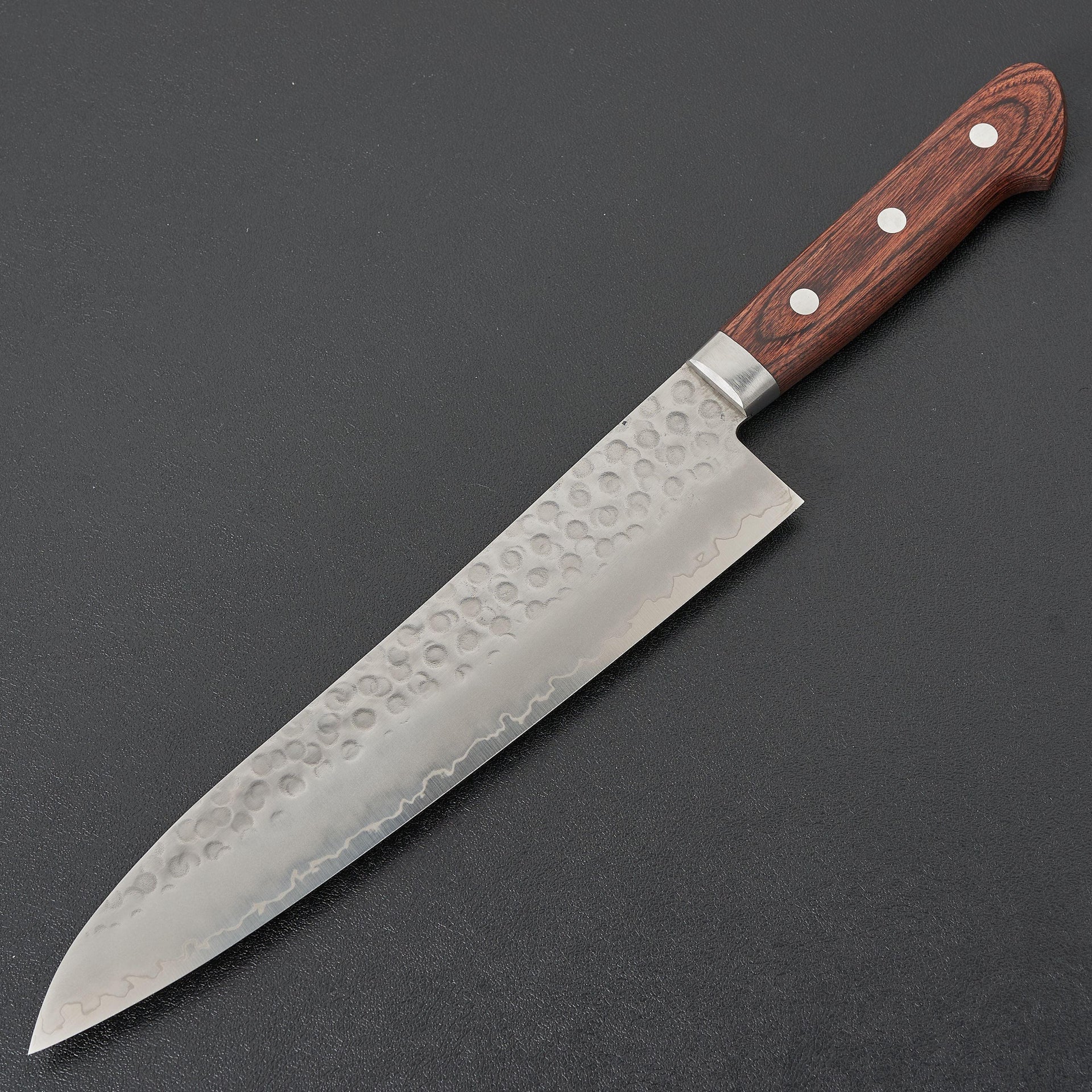 Hitohira Imojiya HG Tsuchime Gyuto 210mm-Knife-Hitohira-Carbon Knife Co