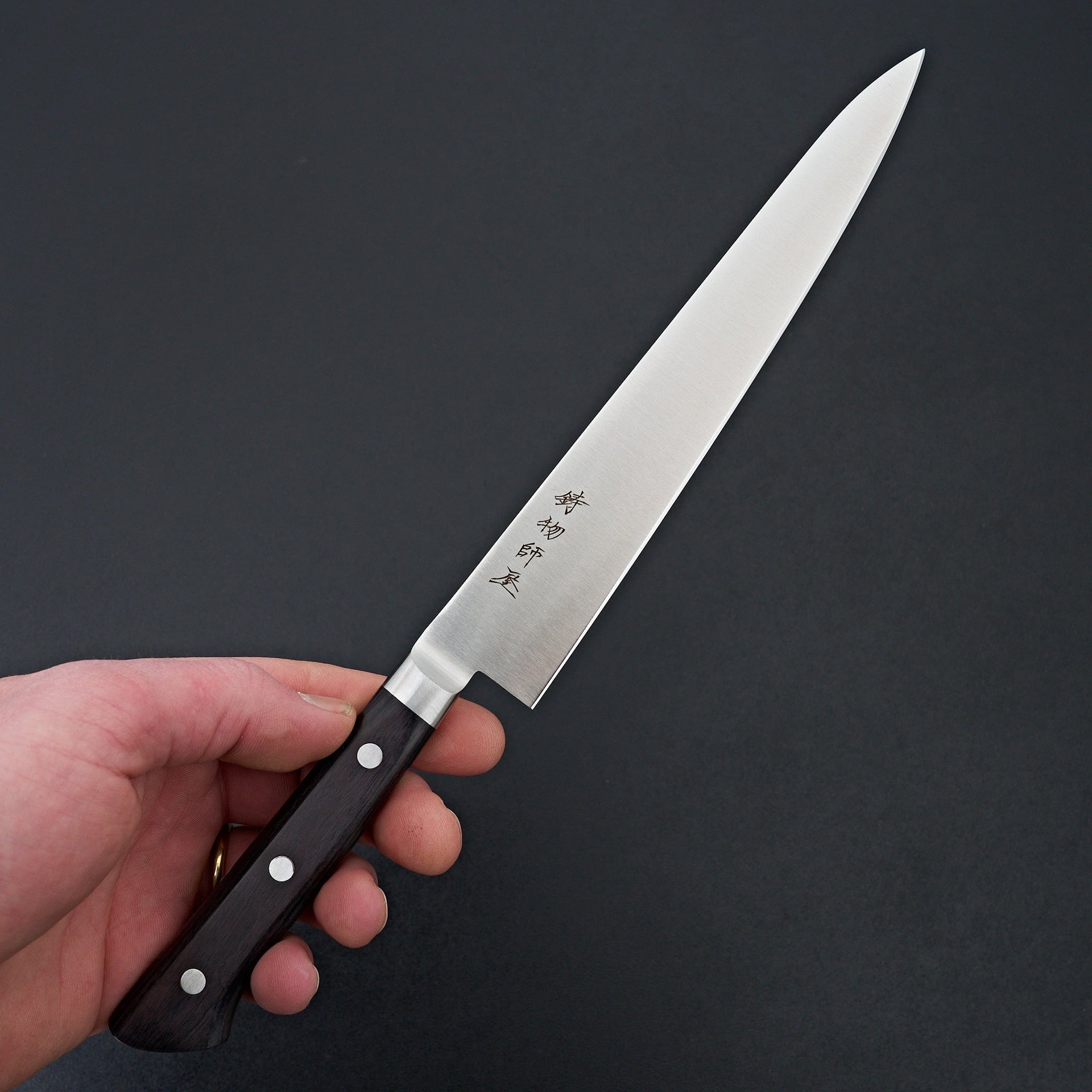 Hitohira Imojiya KF Stainless Petty 180mm Pakka Handle-Knife-Hitohira-Carbon Knife Co