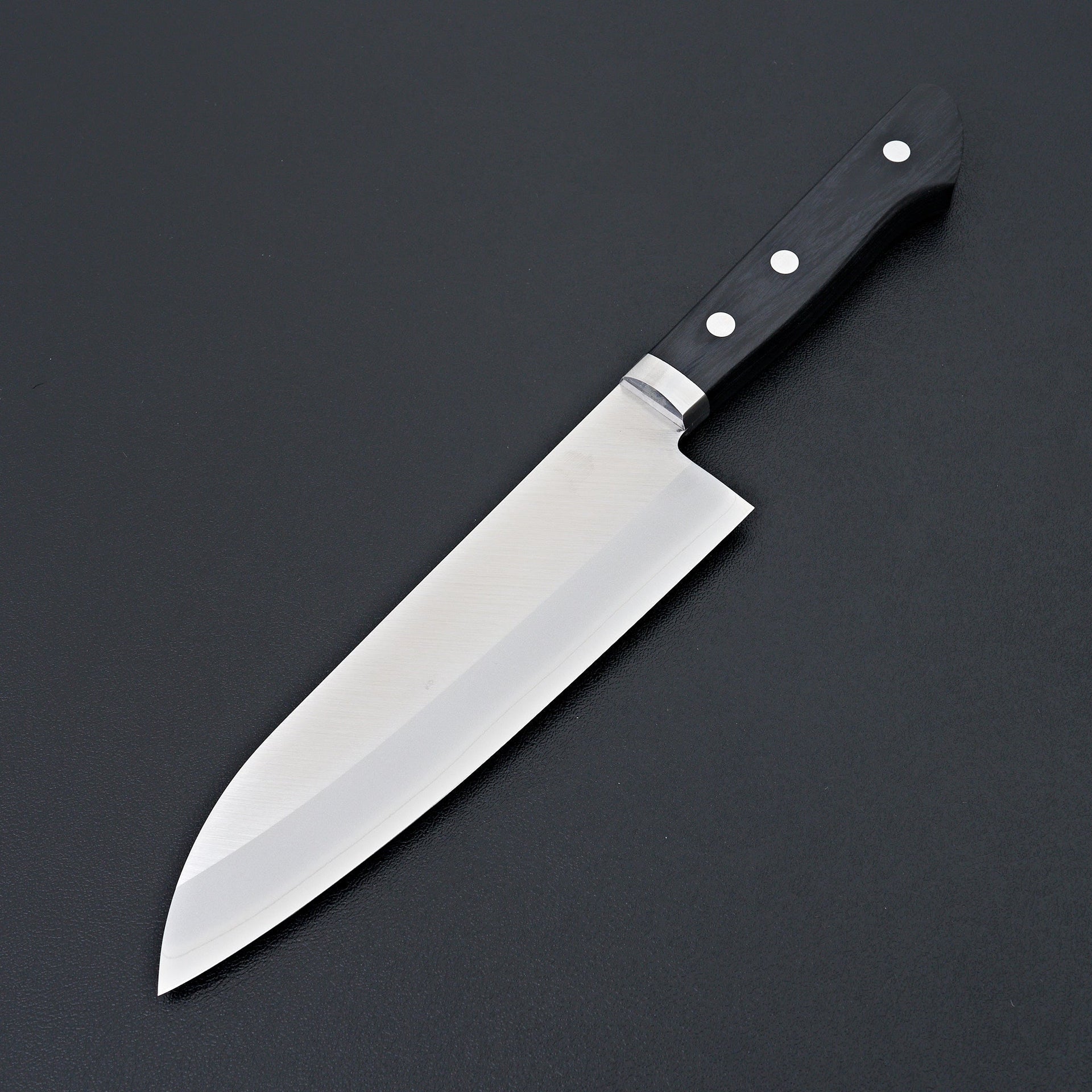 Hitohira Imojiya MZ Chromax Santoku 165mm Pakka Handle-Hitohira-Carbon Knife Co