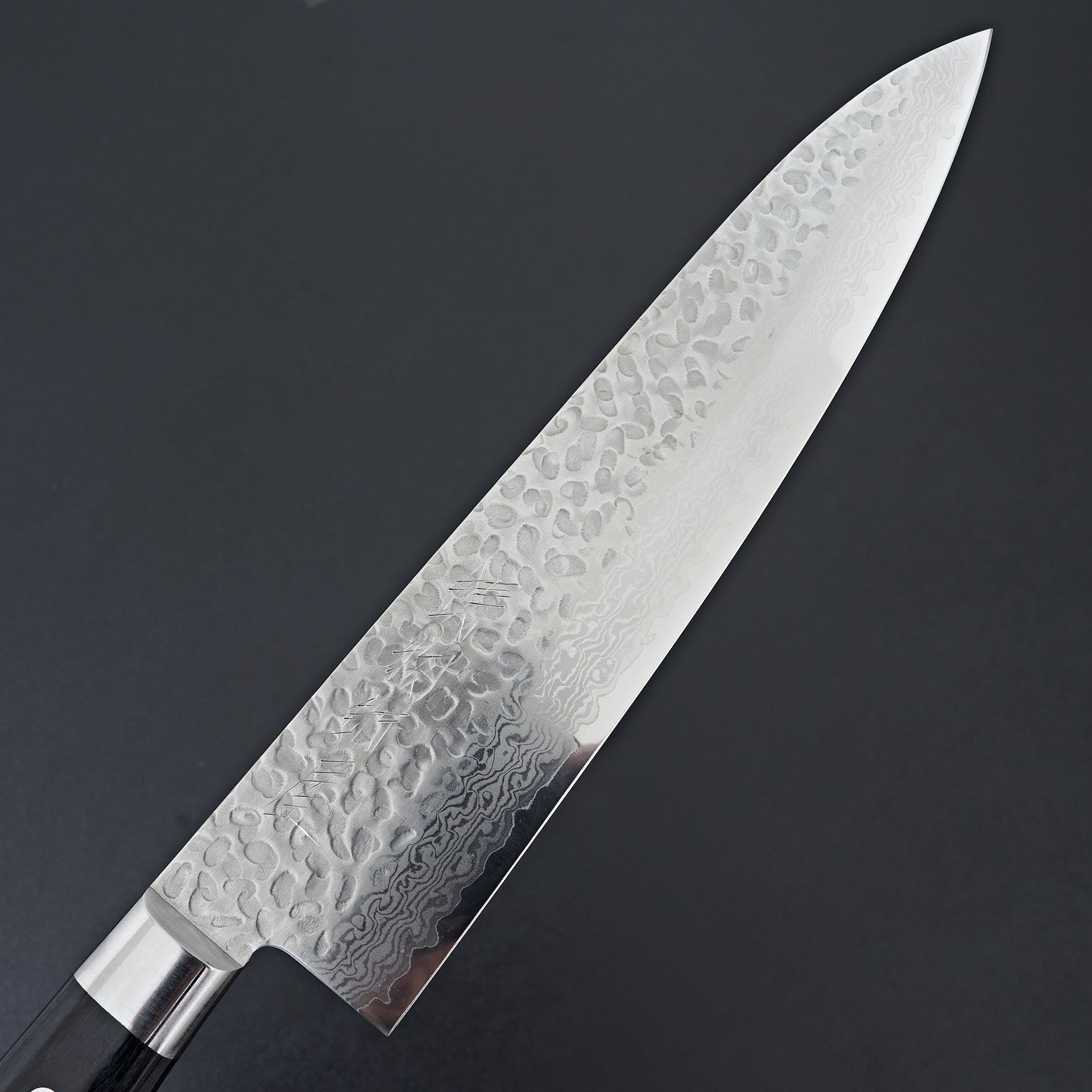 Hitohira Imojiya ST Tsuchime Damascus Gyuto 240mm Pakka Handle (Yo)-Hitohira-Carbon Knife Co