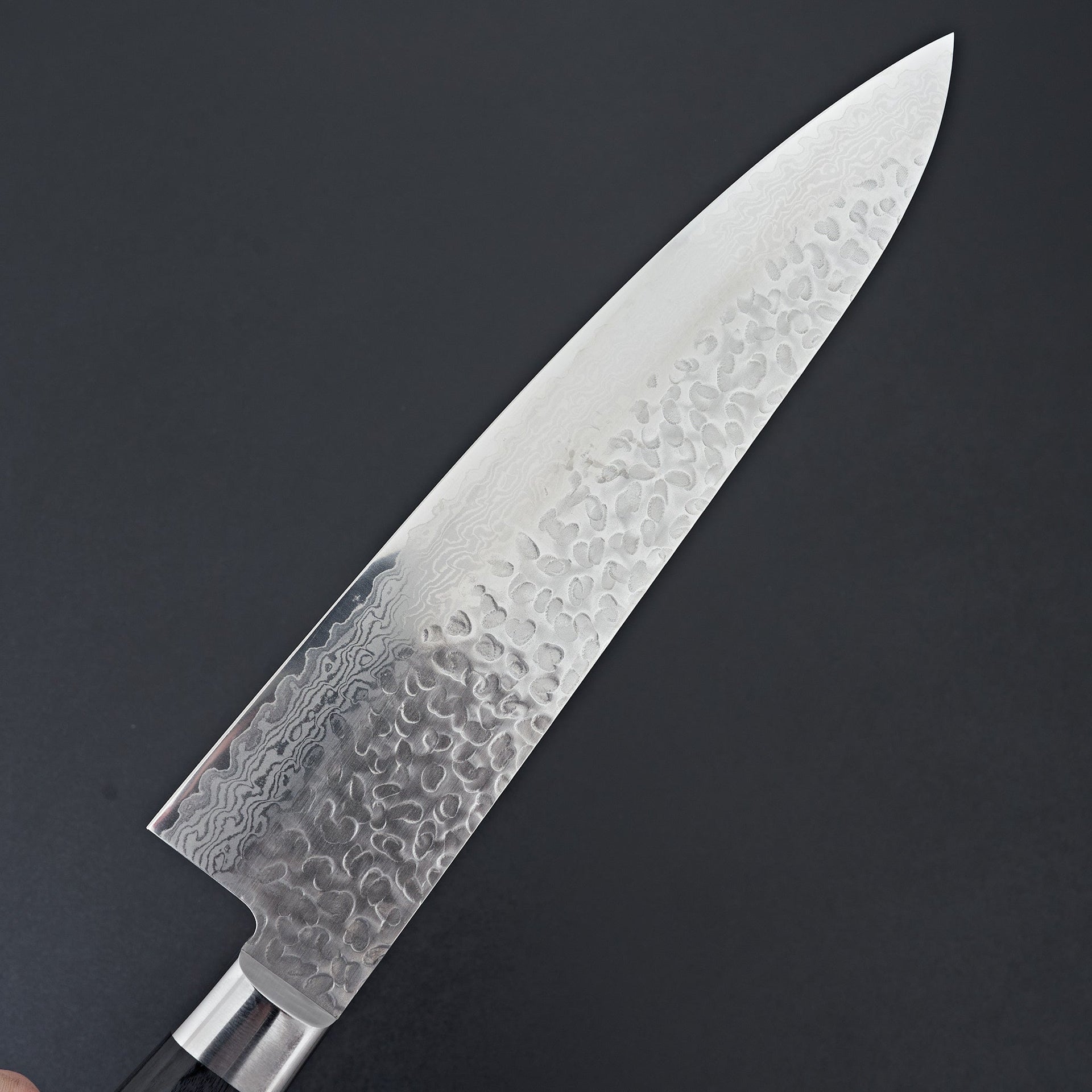 Hitohira Imojiya ST Tsuchime Damascus Gyuto 240mm Pakka Handle (Yo)-Hitohira-Carbon Knife Co