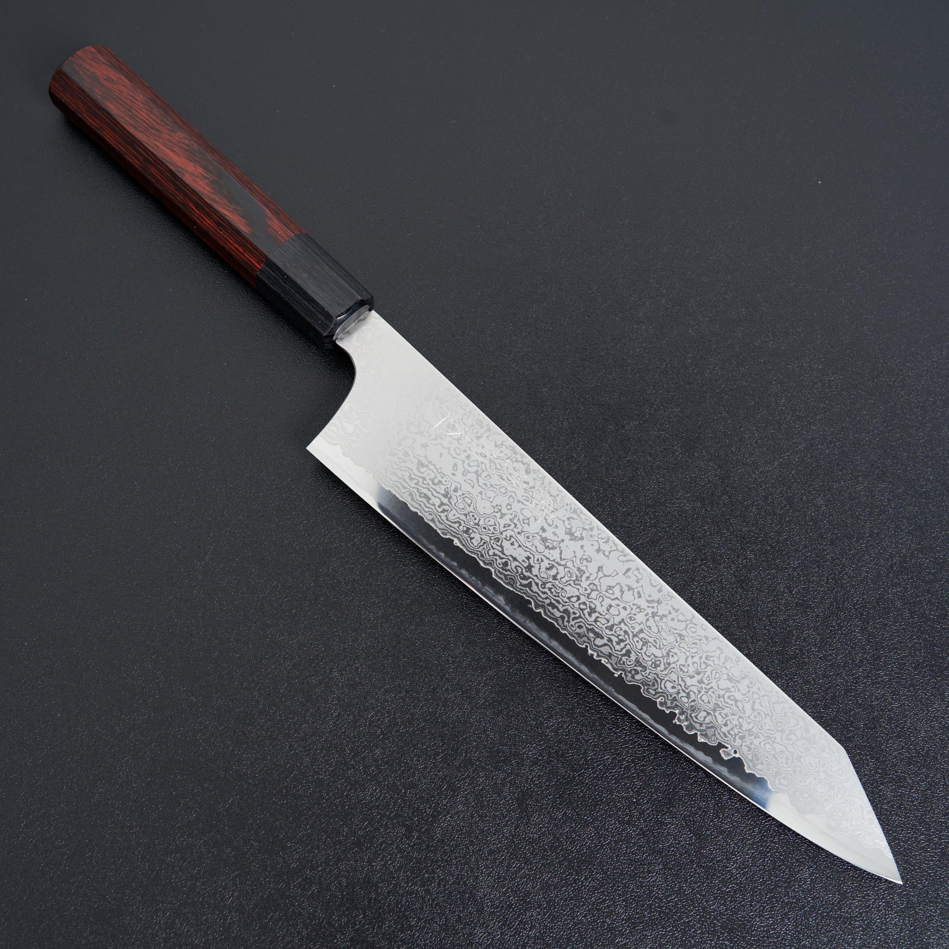 Hitohira Imojiya TH Damascus Kiritsuke Gyuto 240mm Pakka Handle-Knife-Hitohira-Carbon Knife Co