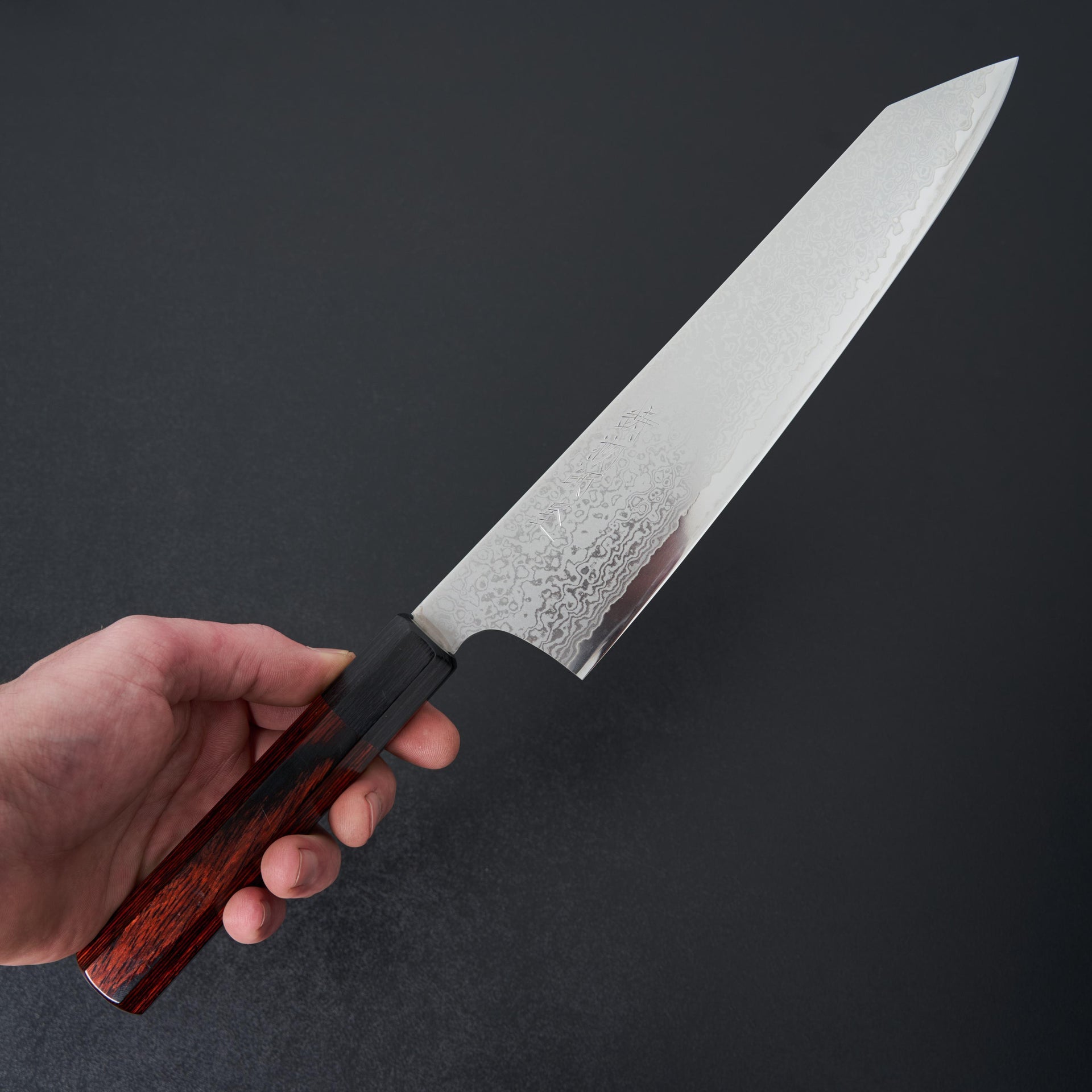 Hitohira Imojiya TH Damascus Kiritsuke Gyuto 240mm Pakka Handle-Knife-Hitohira-Carbon Knife Co