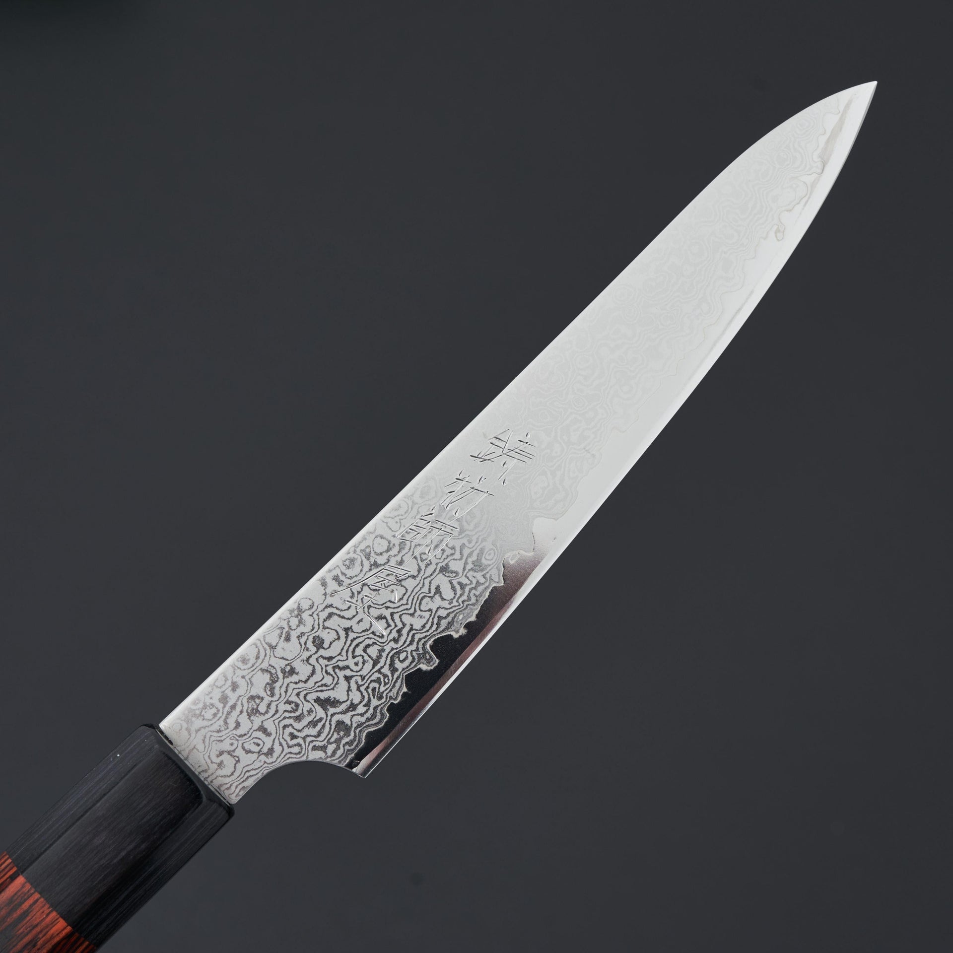Hitohira Imojiya TH Damascus Petty 150mm Pakka Handle-Knife-Hitohira-Carbon Knife Co