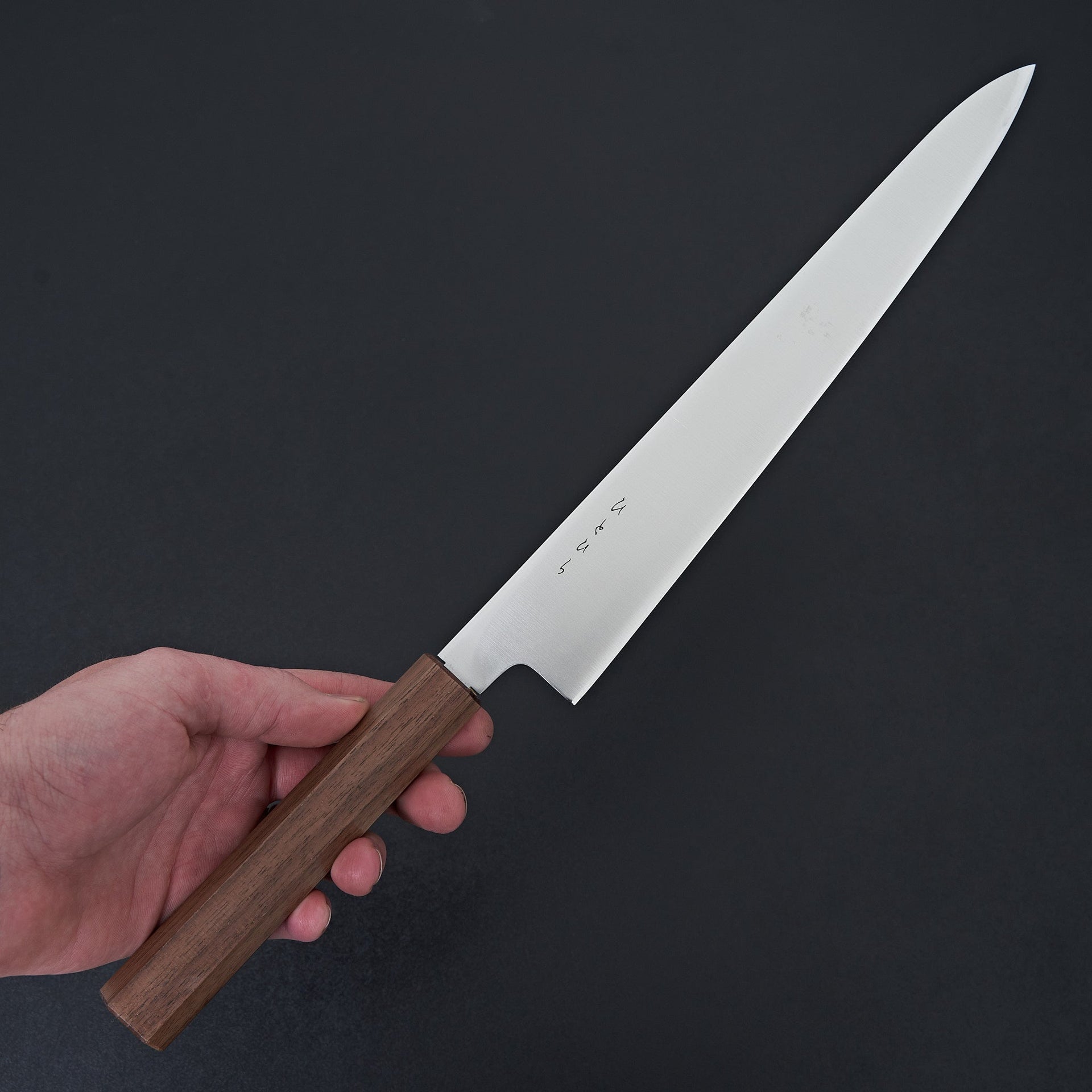 Hitohira KH Stainless Sujihiki 270mm Walnut Handle-Knife-Hitohira-Carbon Knife Co