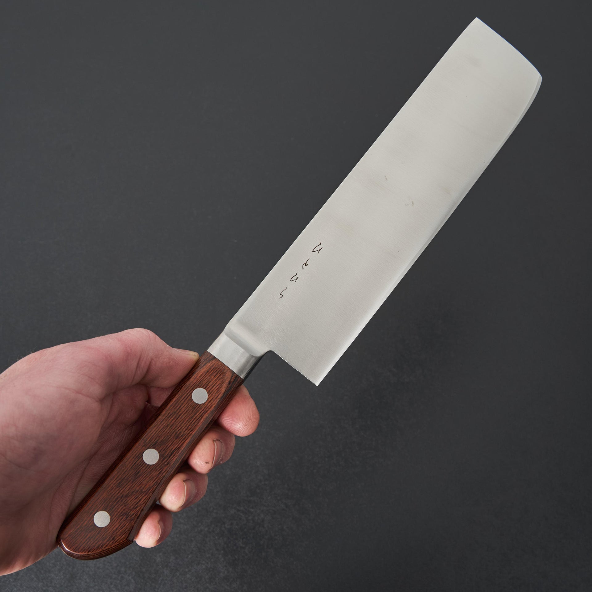Hitohira KH Stainless Western Nakiri 180mm-Knife-Hitohira-Carbon Knife Co