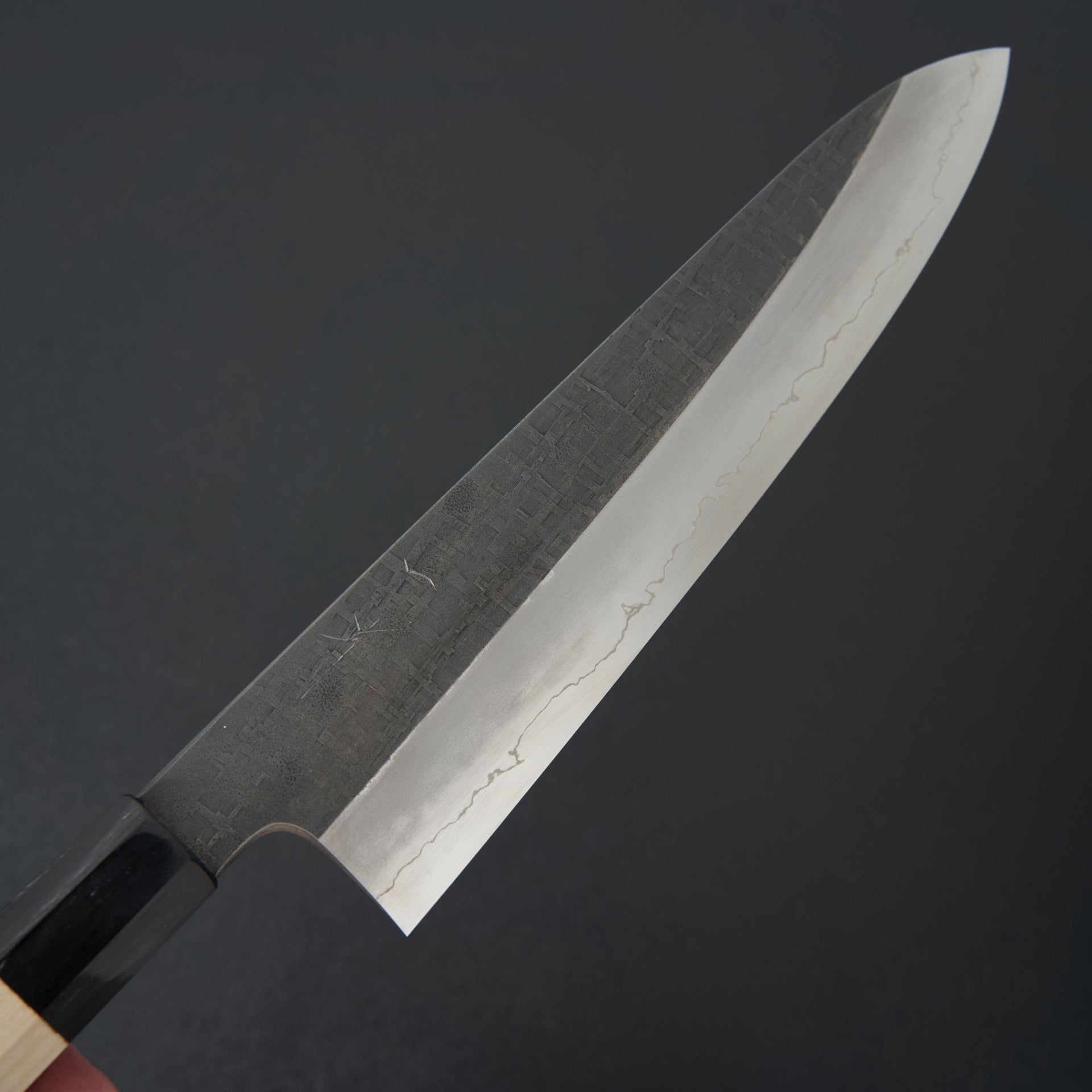 Hitohira Kikuchiyo Kyuzo Amime Silver #3 Gyuto 240mm-Knife-Hitohira-Carbon Knife Co