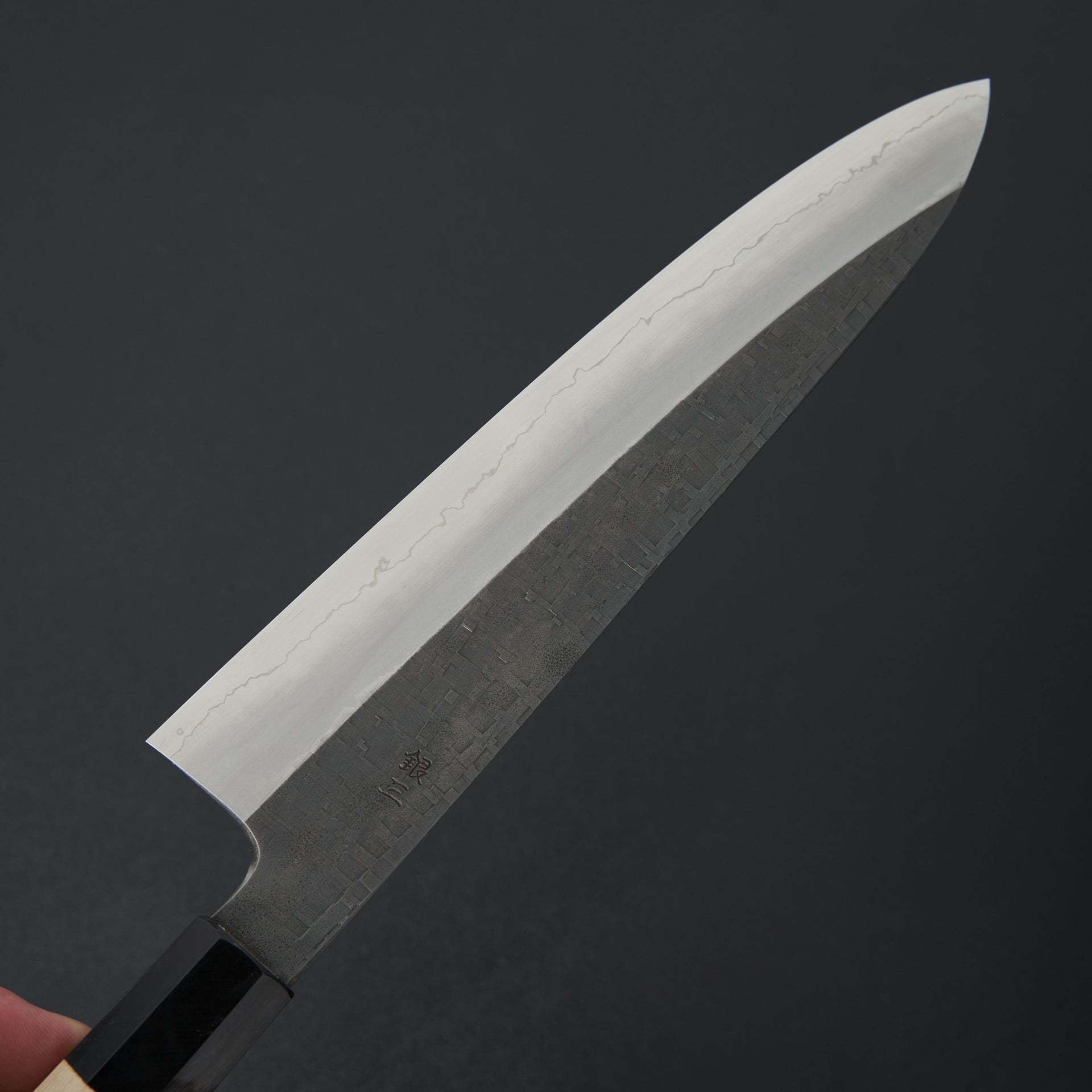 Hitohira Kikuchiyo Kyuzo Amime Silver #3 Gyuto 240mm-Knife-Hitohira-Carbon Knife Co