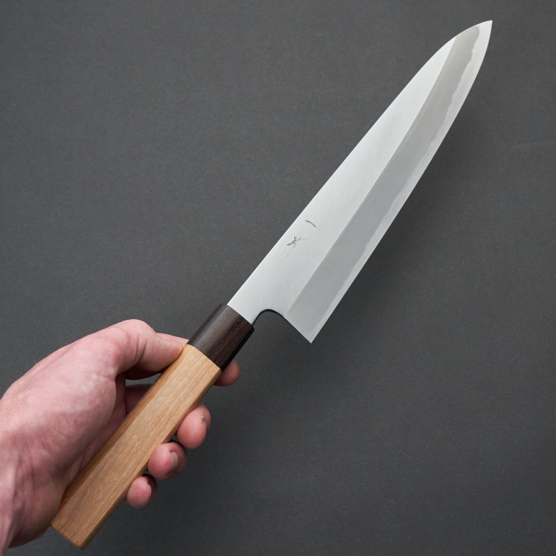 Hitohira Kikuchiyo Kyuzo Migaki White #2 Gyuto 240mm-Knife-Hitohira-Carbon Knife Co