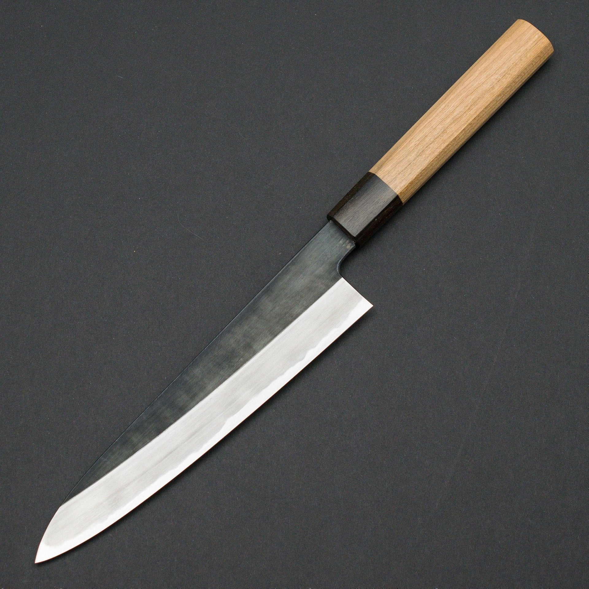 Hitohira Kikuchiyo Kyuzo White #2 Kuro Gyuto 210mm-Knife-Hitohira-Carbon Knife Co