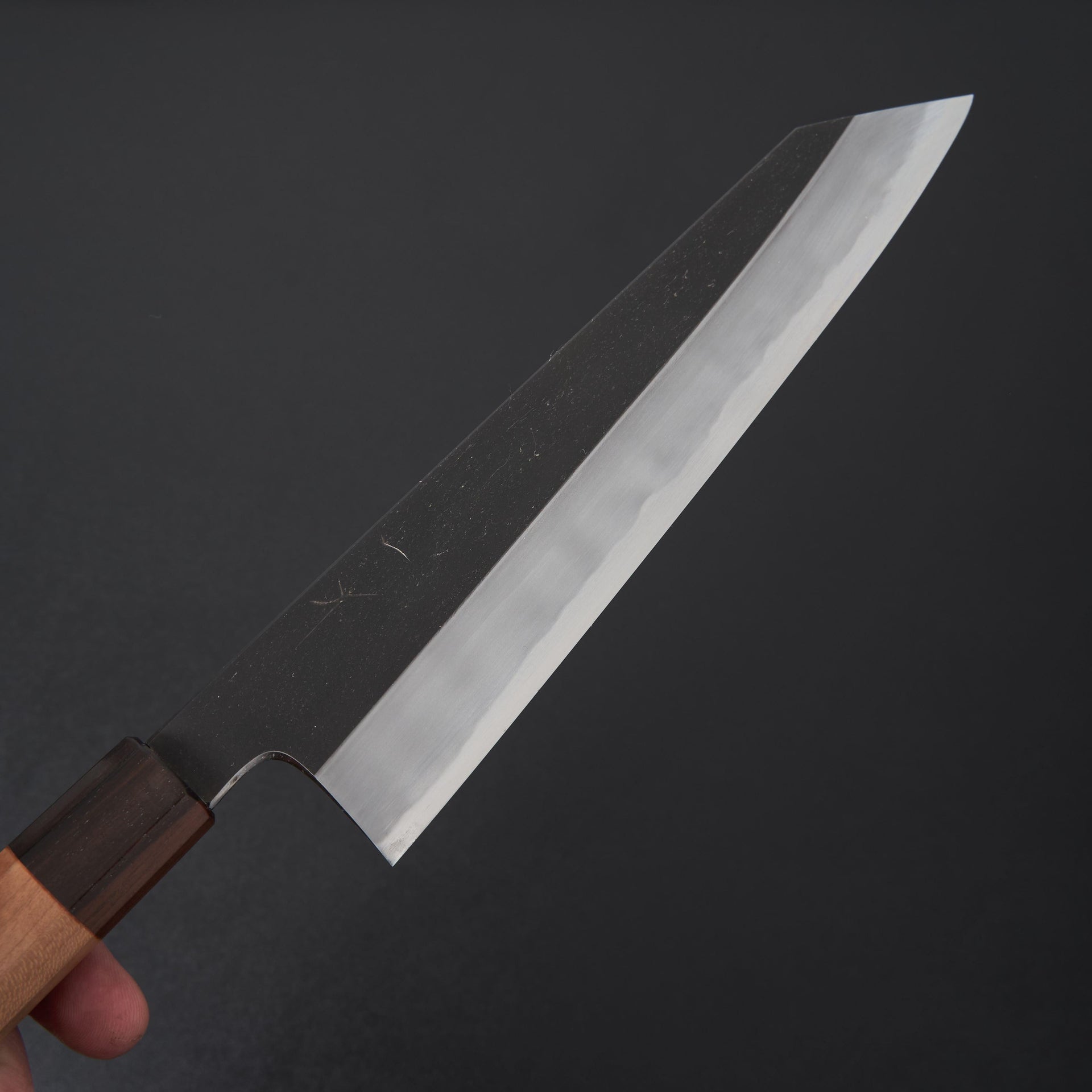 Hitohira Kikuchiyo Kyuzo White #2 Kurouchi Kiritsuke Gyuto 240mm Cherry Wood Handle-Knife-Hitohira-Carbon Knife Co