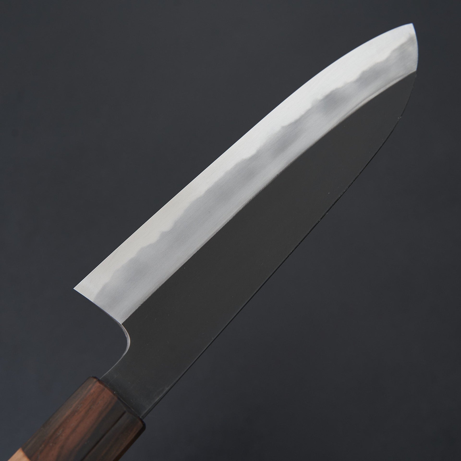 Hitohira Kikuchiyo Kyuzo White #2 Kurouchi Santoku 180mm Cherry Wood Handle-Knife-Hitohira-Carbon Knife Co