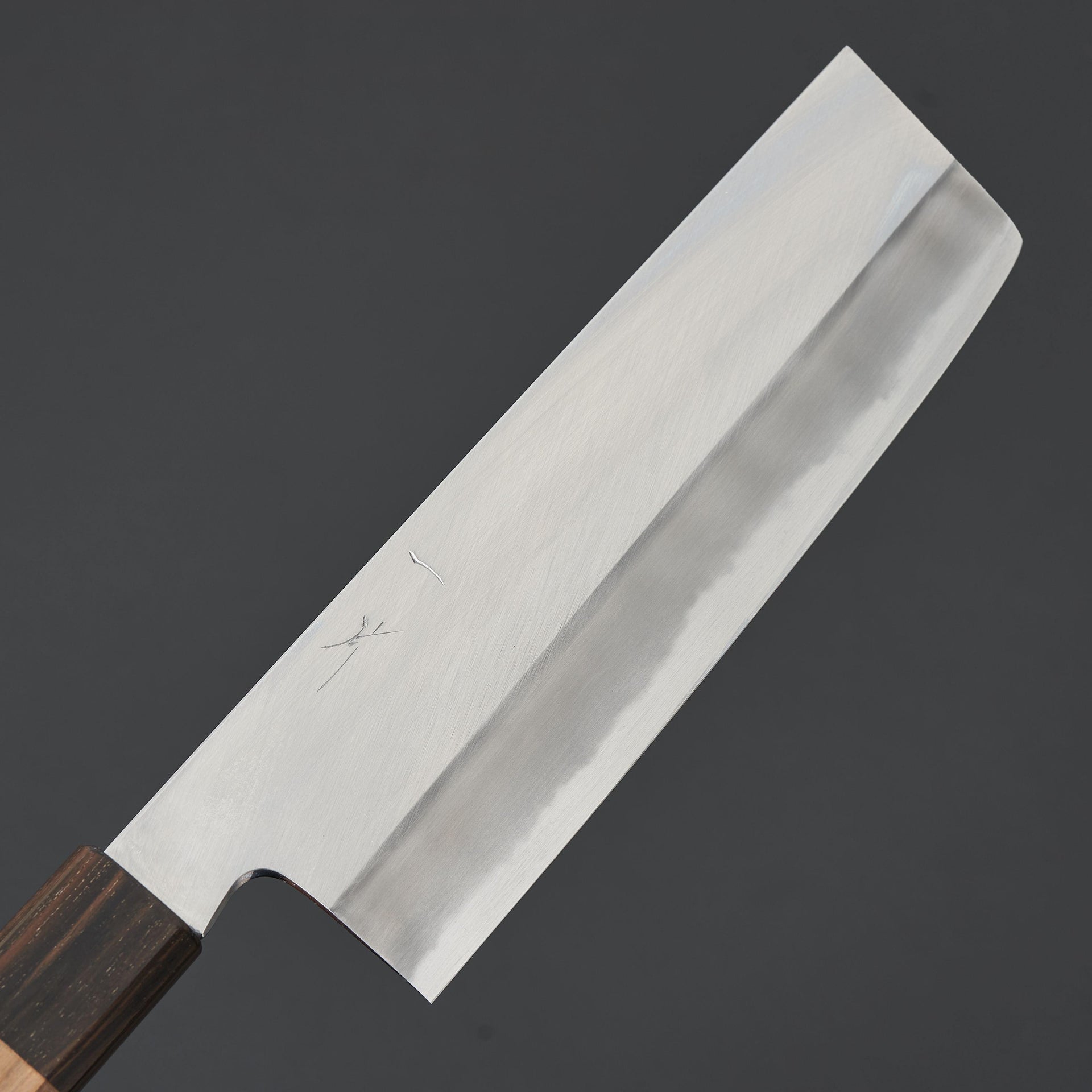 Hitohira Kikuchiyo Kyuzo White #2 Migaki Nakiri 180mm Cherry Wood-Knife-Hitohira-Carbon Knife Co
