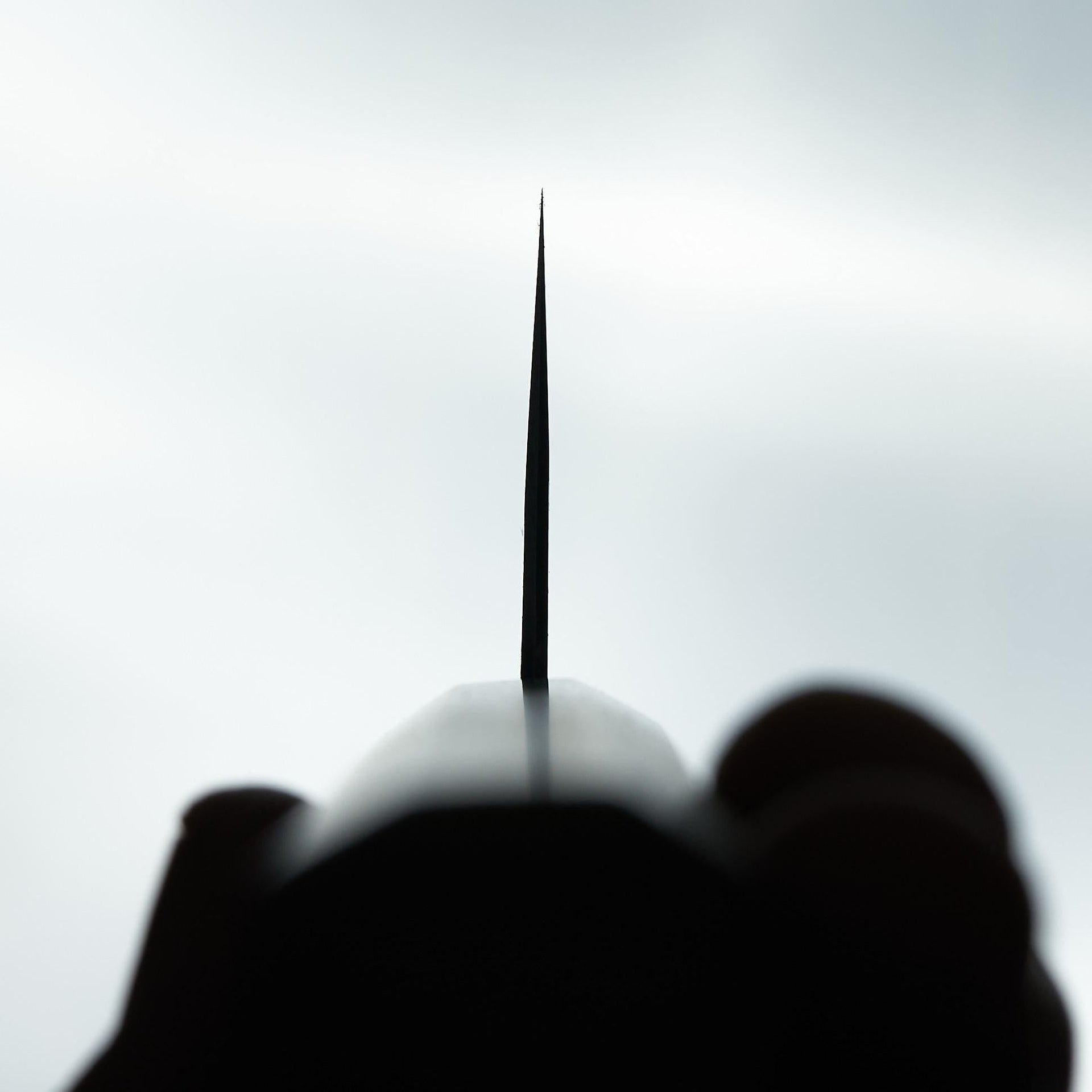 Hitohira Kikuchiyo Kyuzo White #2 Migaki Nakiri 180mm Cherry Wood-Knife-Hitohira-Carbon Knife Co