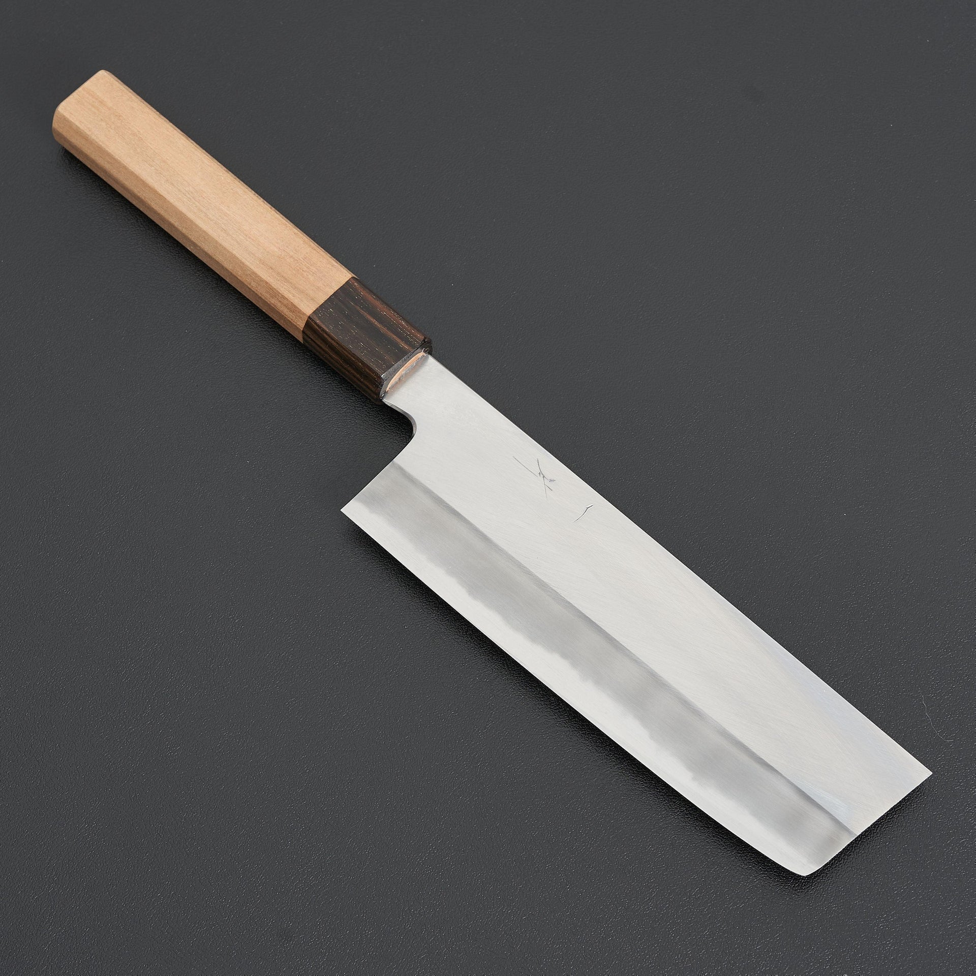 Hitohira Kikuchiyo Kyuzo White #2 Migaki Nakiri 180mm Cherry Wood-Knife-Hitohira-Carbon Knife Co