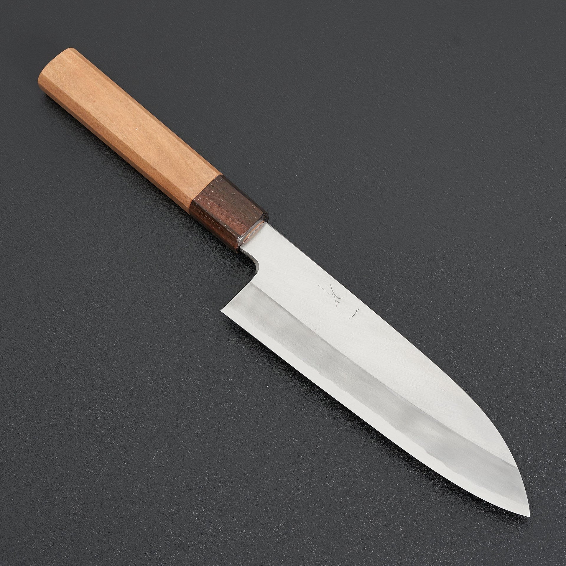 Hitohira Kikuchiyo Kyuzo White #2 Migaki Santoku 180mm Cherry Wood-Knife-Hitohira-Carbon Knife Co