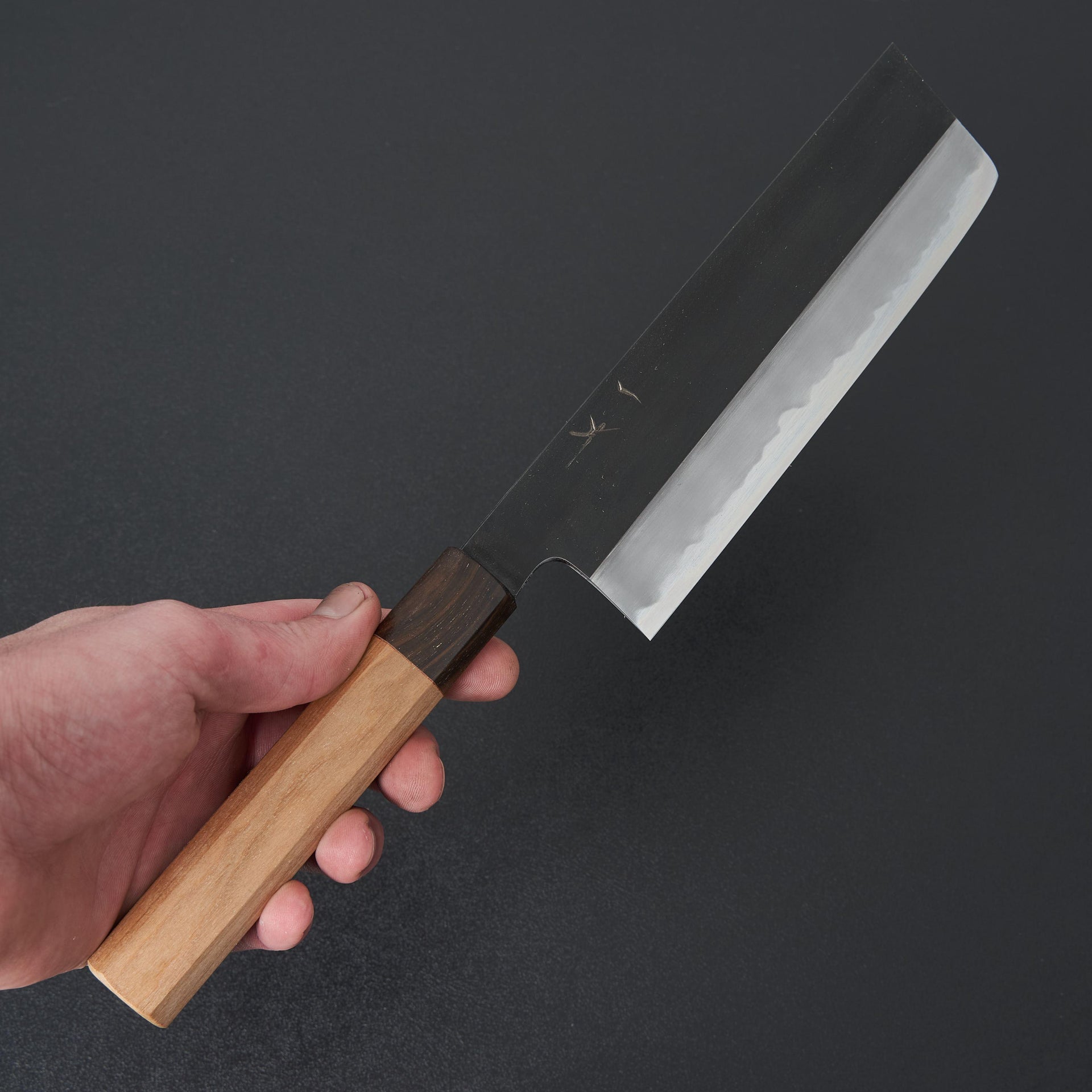 Hitohira Kikuchiyo Kyuzo White#2 Kurouchi Nakiri 180mm Cherry Wood-Knife-Hitohira-Carbon Knife Co