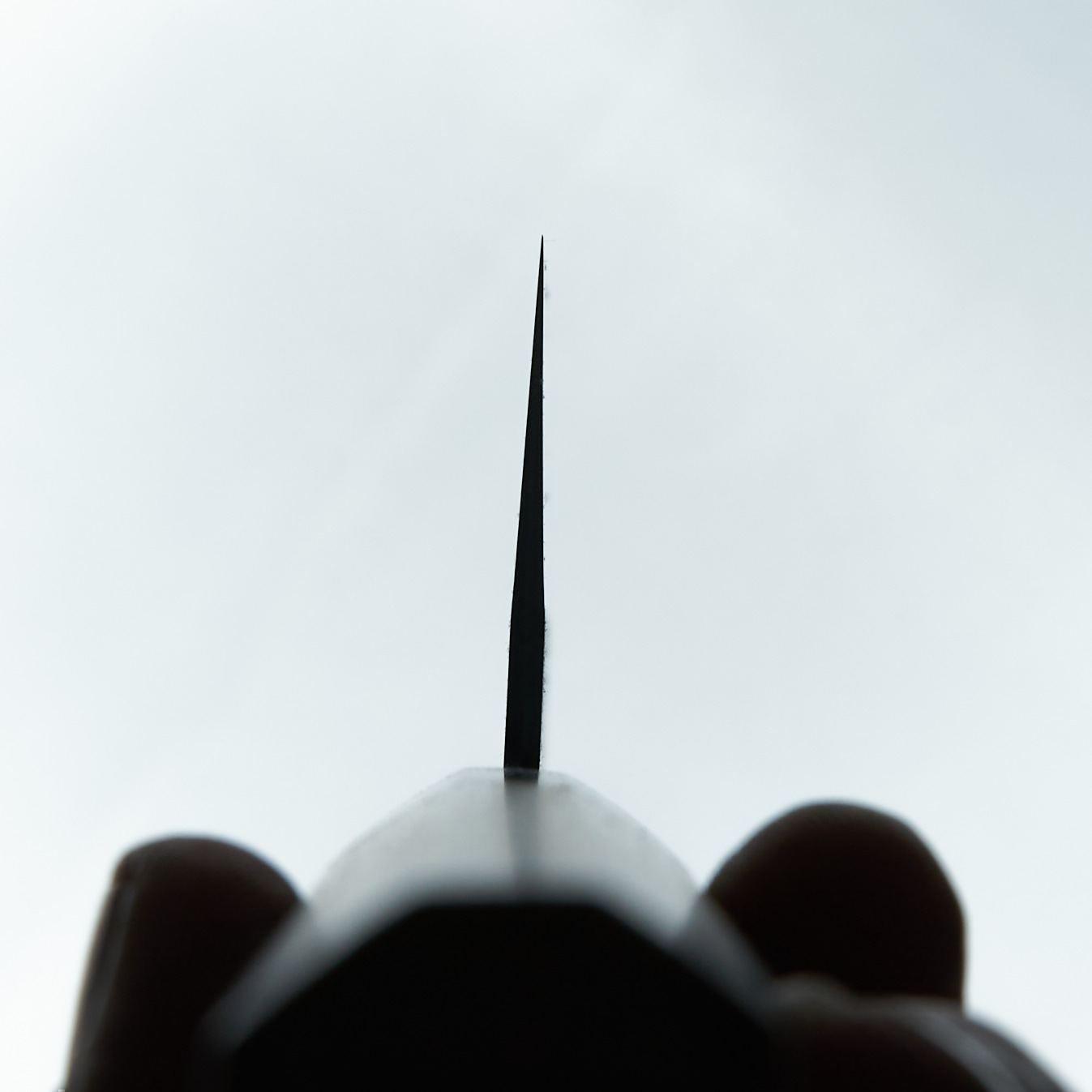 Hitohira Kikuchiyo Kyuzo White#2 Kurouchi Nakiri 180mm Cherry Wood-Knife-Hitohira-Carbon Knife Co