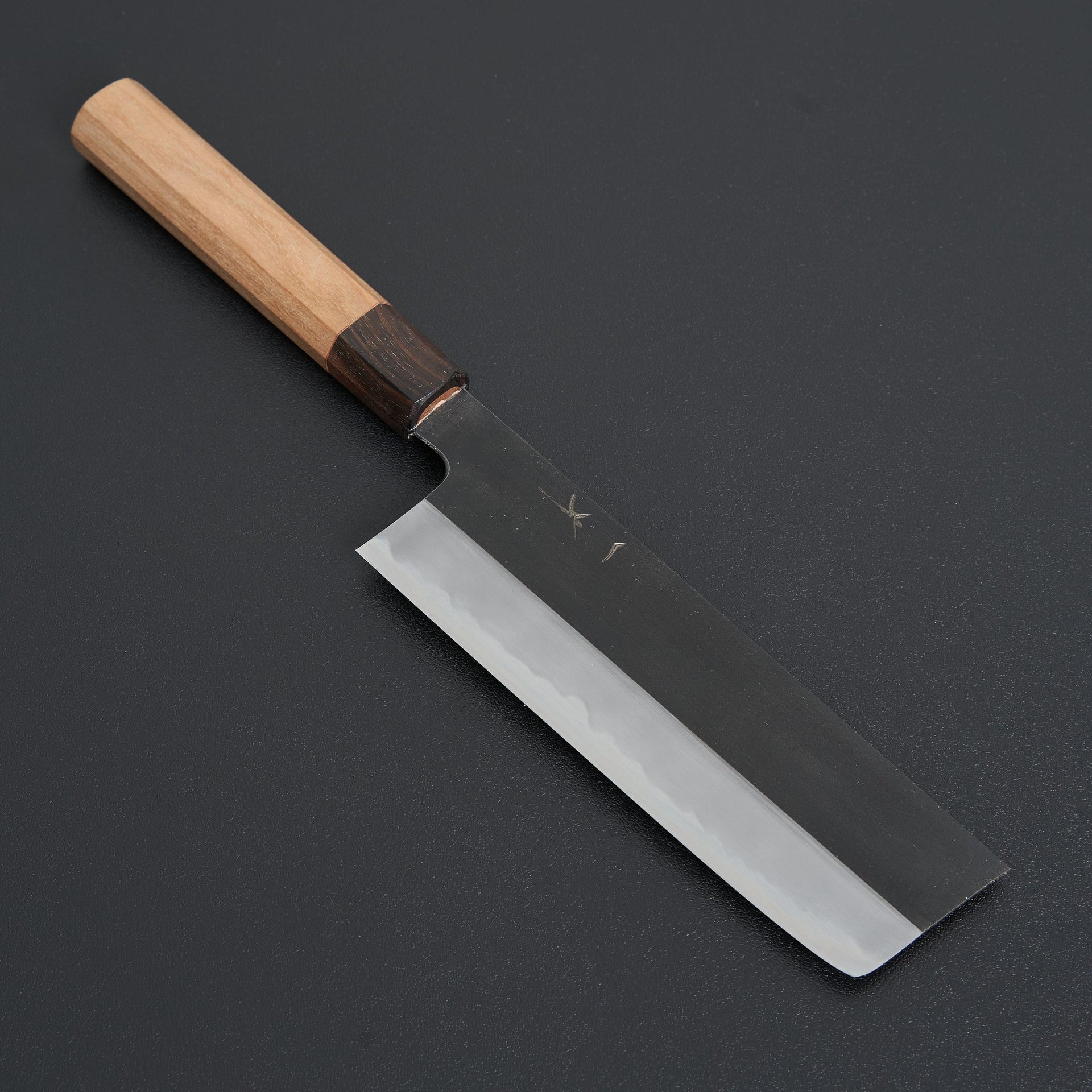 Hitohira Kikuchiyo Kyuzo White#2 Kurouchi Nakiri 180mm Cherry Wood-Knife-Hitohira-Carbon Knife Co