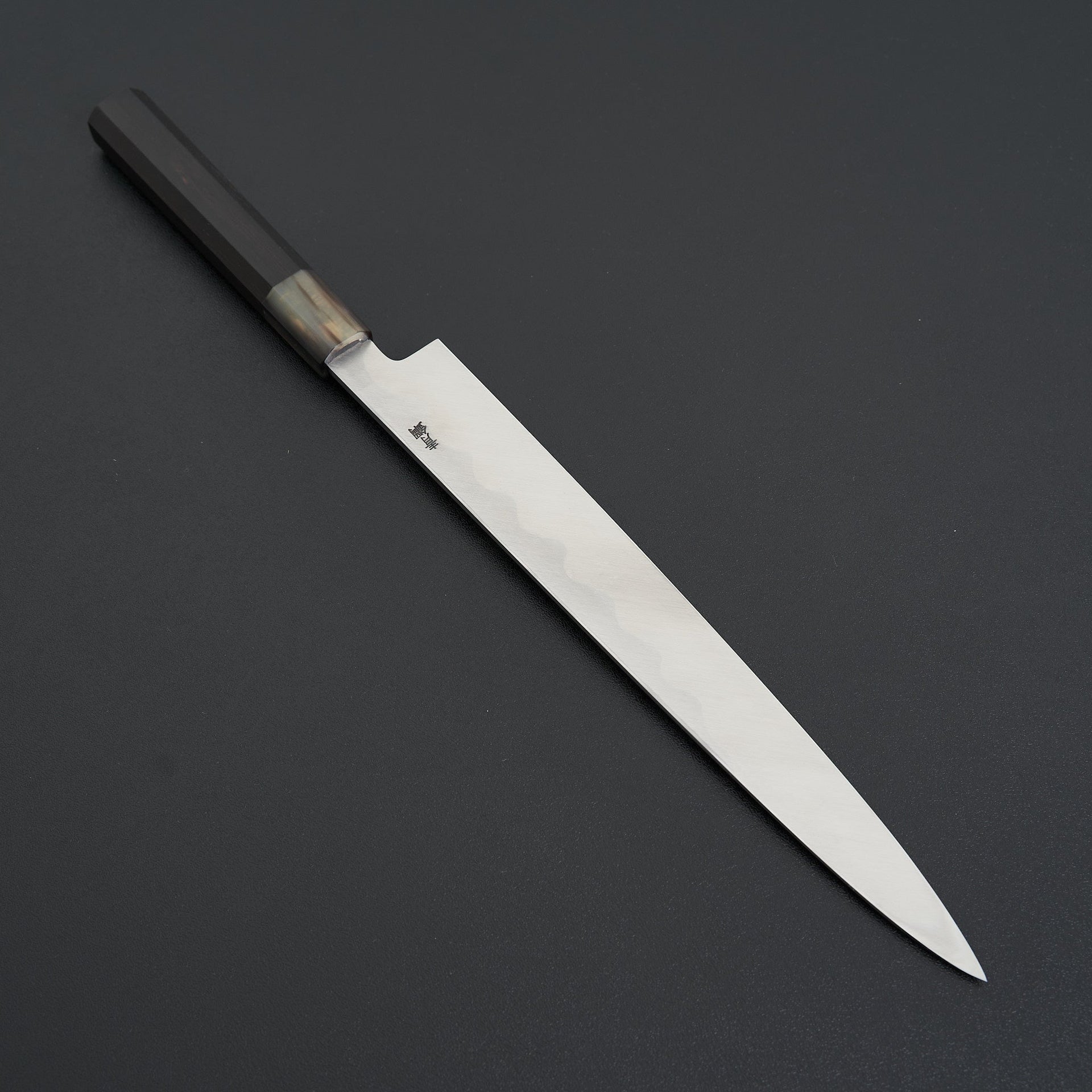 Hitohira Kikuchiyo Manzo Blue #2 Yanagiba 270mm Ebony Handle (Saya)-Knife-Hitohira-Carbon Knife Co