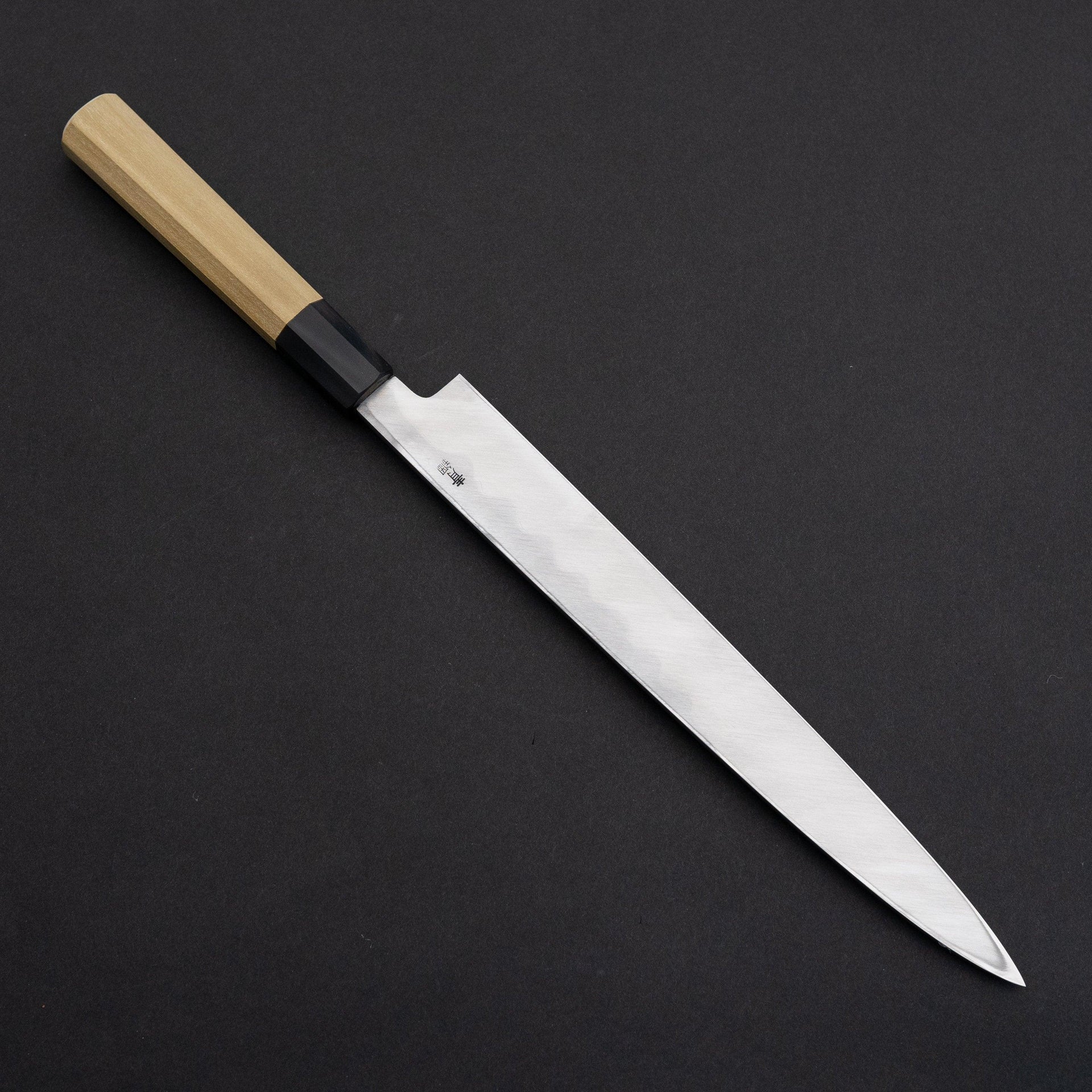 Hitohira Kikuchiyo Manzo Blue #2 Yanagiba 270mm Ho Wood Handle (Saya)-Knife-Hitohira-Carbon Knife Co