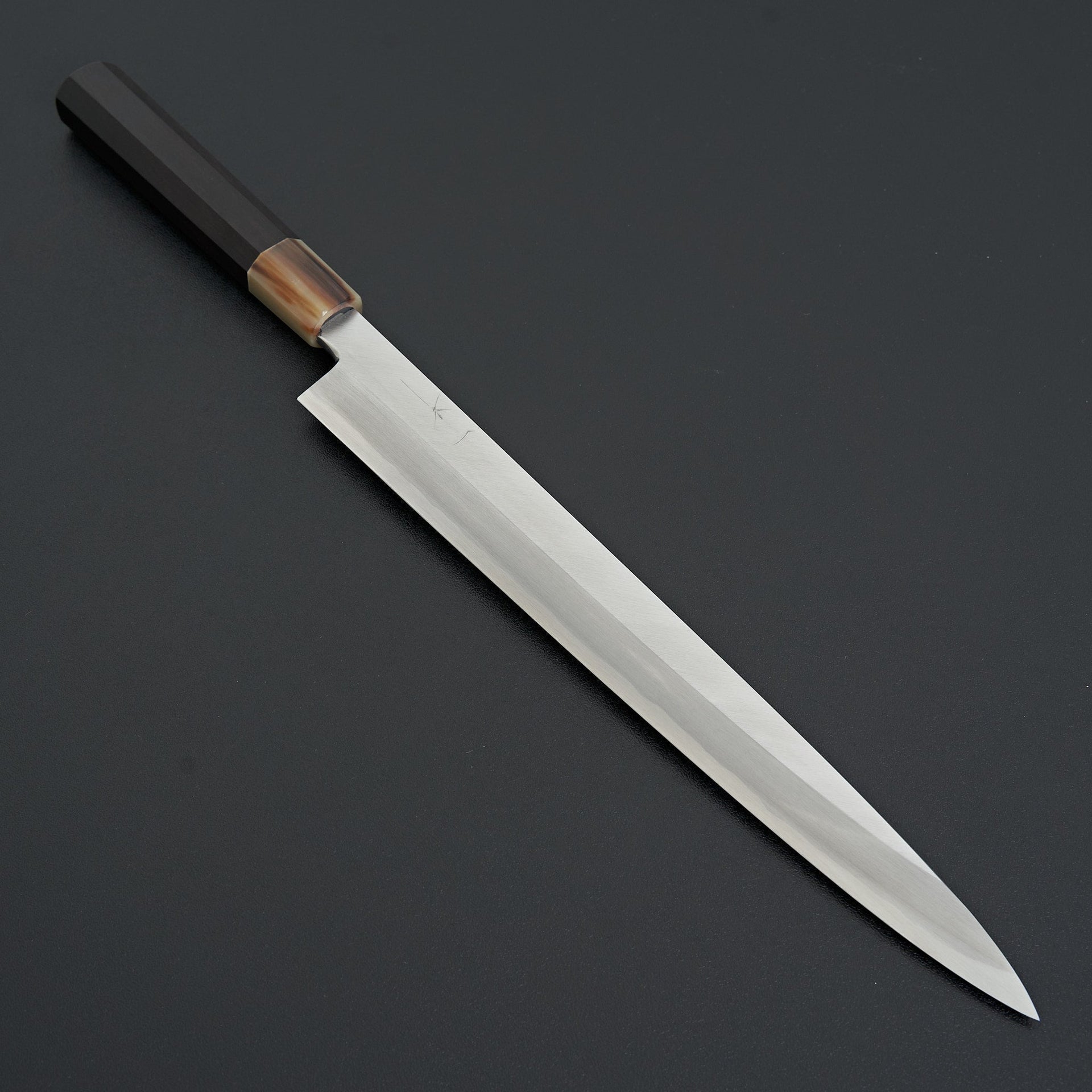 Hitohira Kikuchiyo Manzo Blue #2 Yanagiba 300mm Ebony Handle (Saya)-Knife-Hitohira-Carbon Knife Co