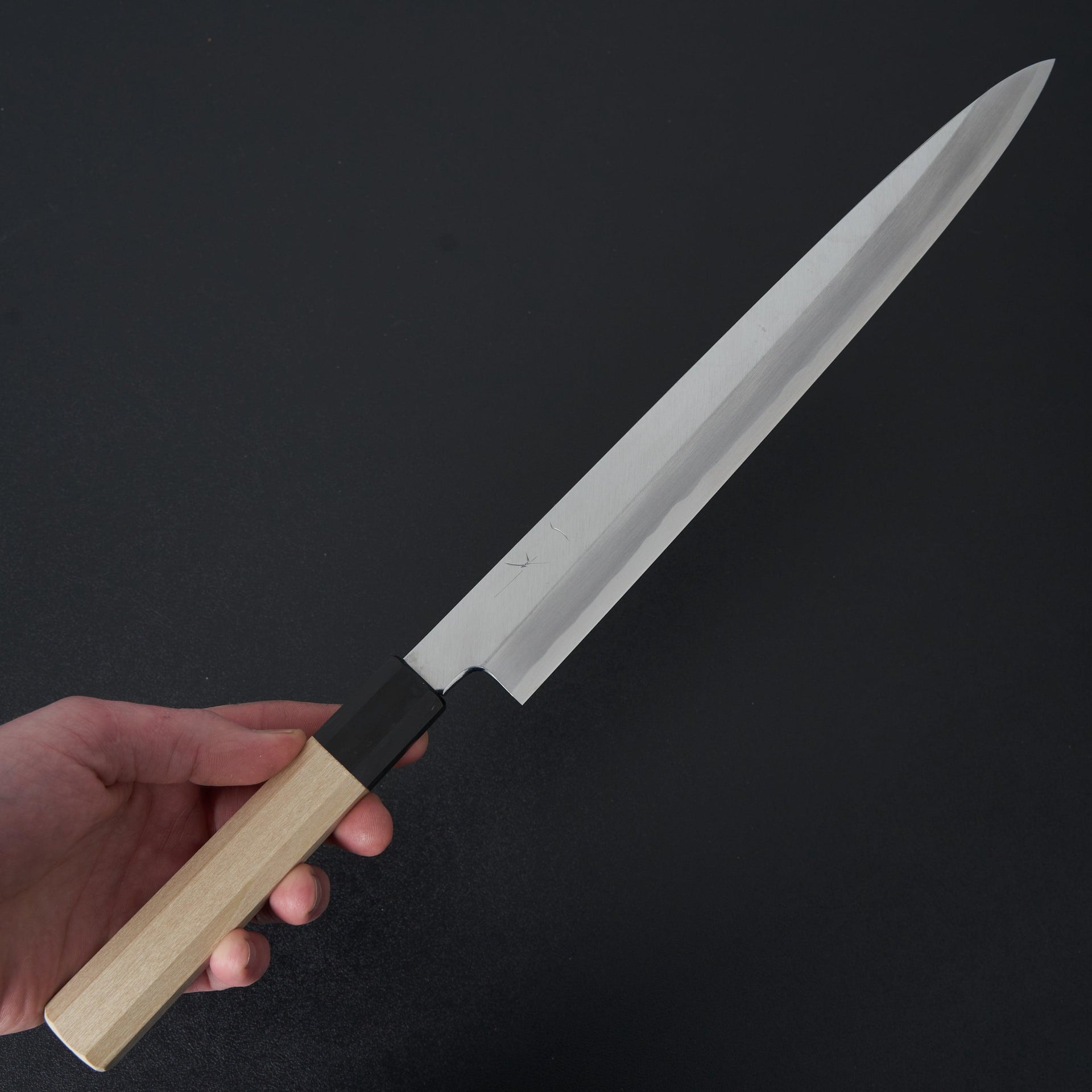 Hitohira Kikuchiyo Manzo Blue #2 Yanagiba 300mm Ho Wood Handle-Knife-Hitohira-Carbon Knife Co