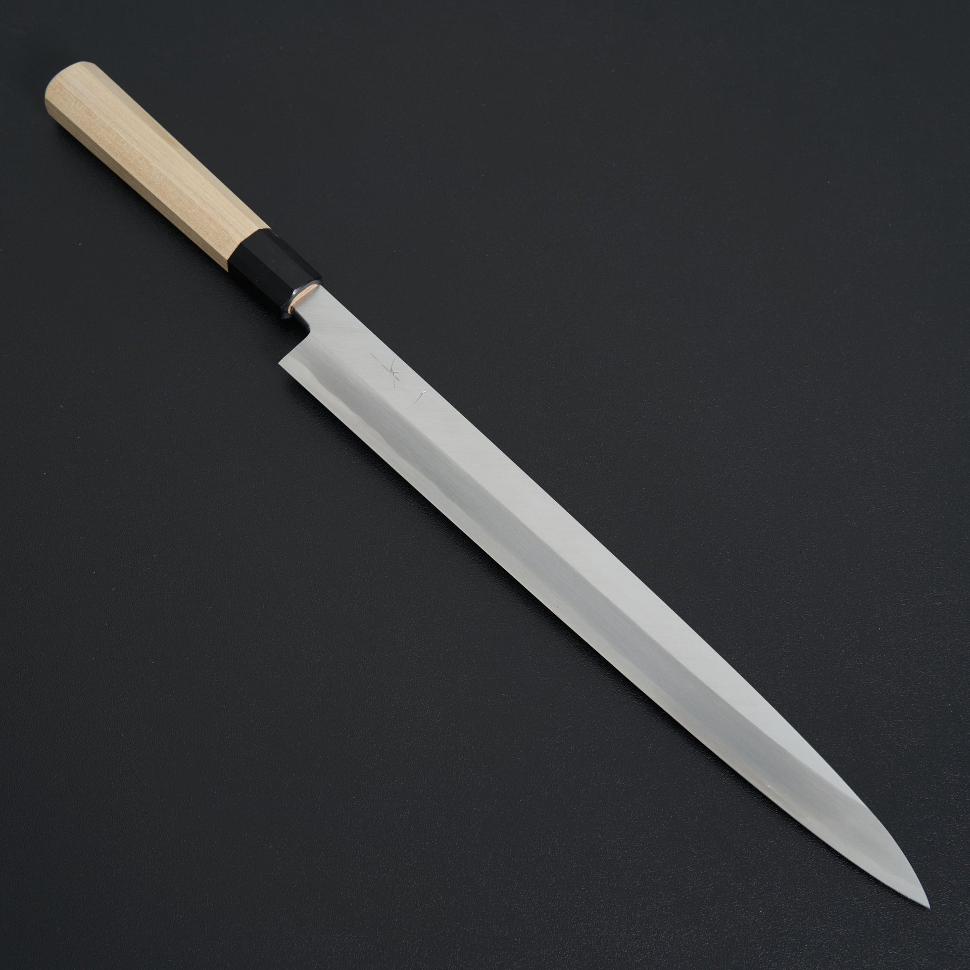 Hitohira Kikuchiyo Manzo Blue #2 Yanagiba 330mm Ho Wood Handle (Saya)-Knife-Hitohira-Carbon Knife Co