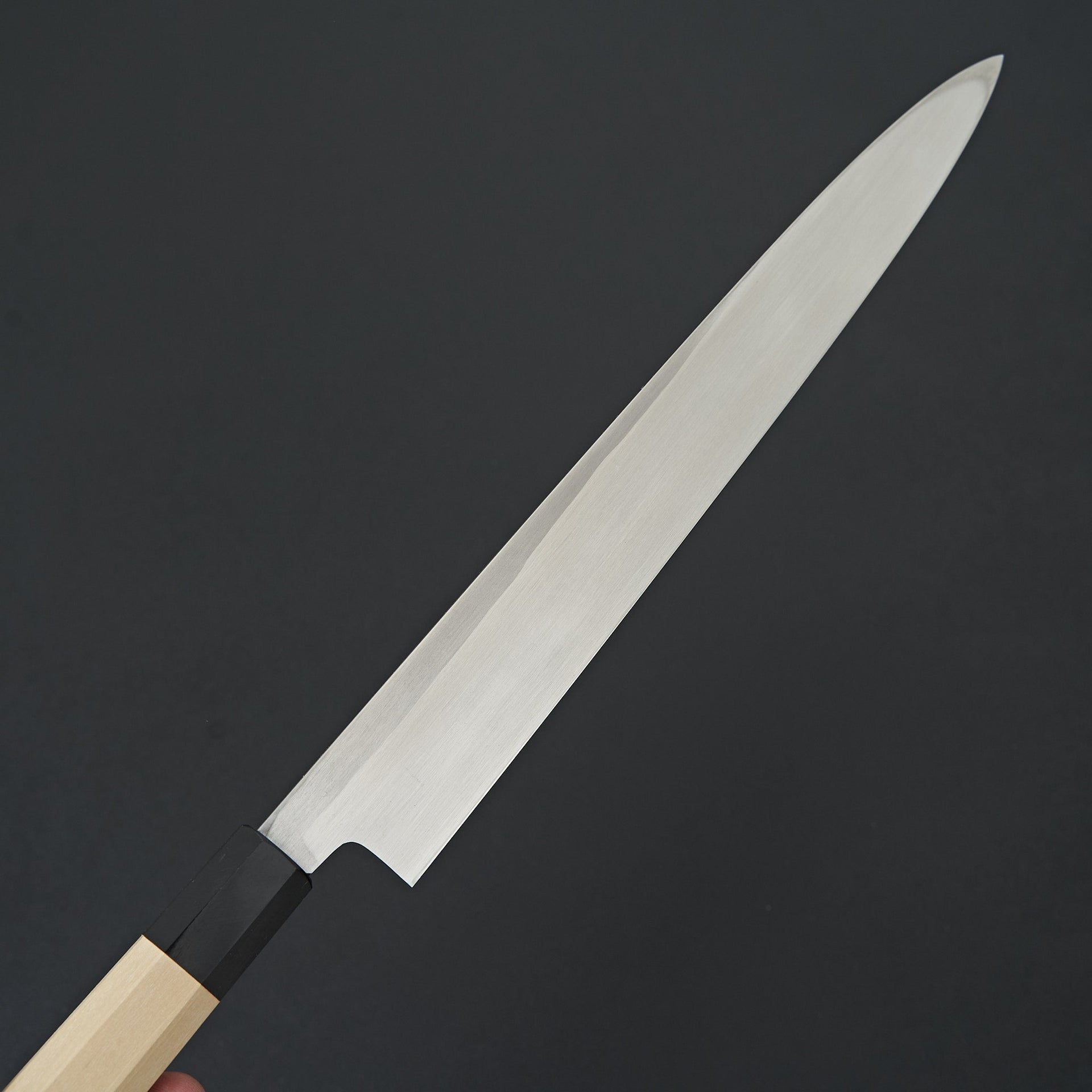 Hitohira Kikuchiyo Manzo White #3 Left-Handed Yanagiba 300mm Ho Wood Handle-Knife-Hitohira-Carbon Knife Co