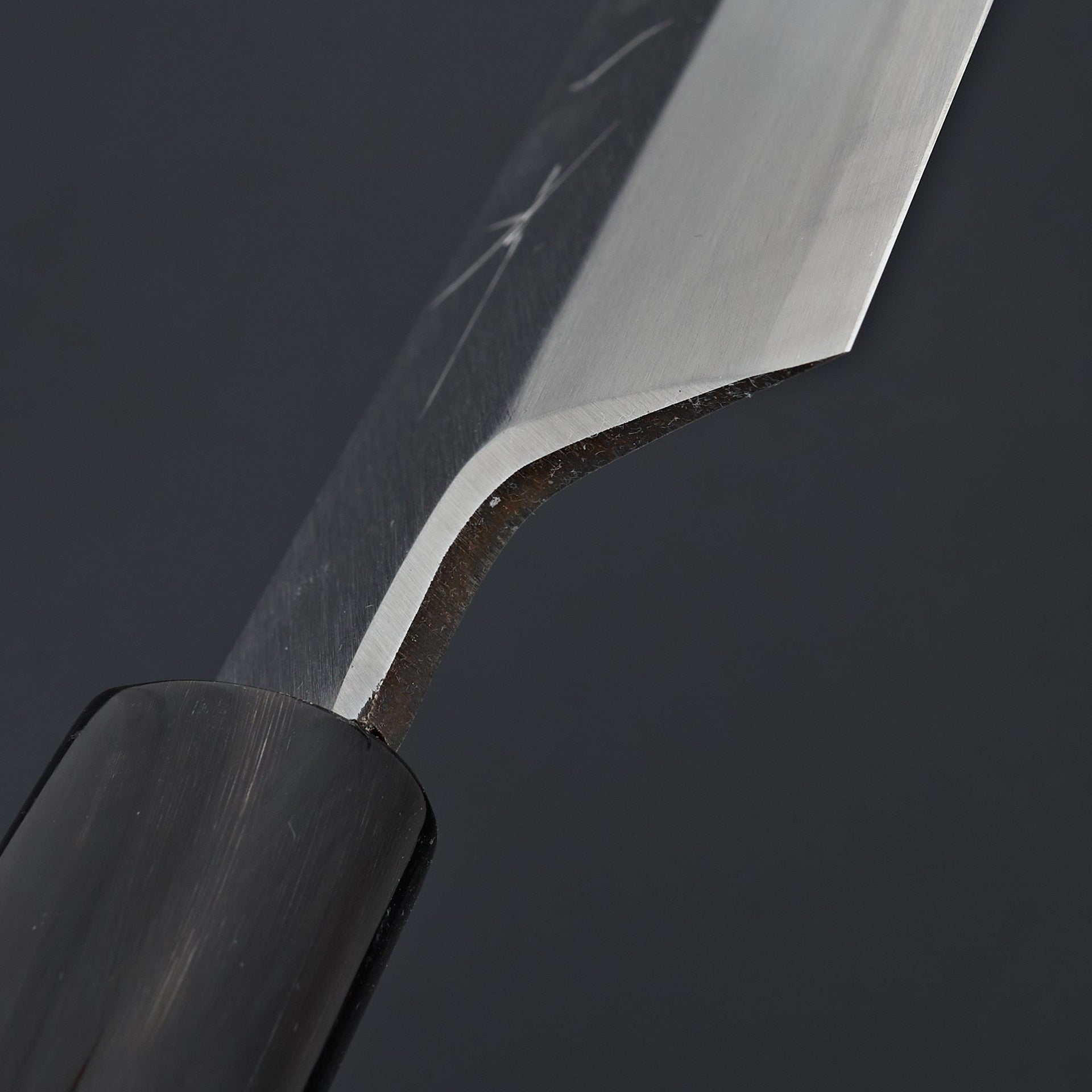 Hitohira Kikuchiyo Manzo White #3 Usuba 210mm Ho Wood Handle (D-Shape)-Knife-Hitohira-Carbon Knife Co