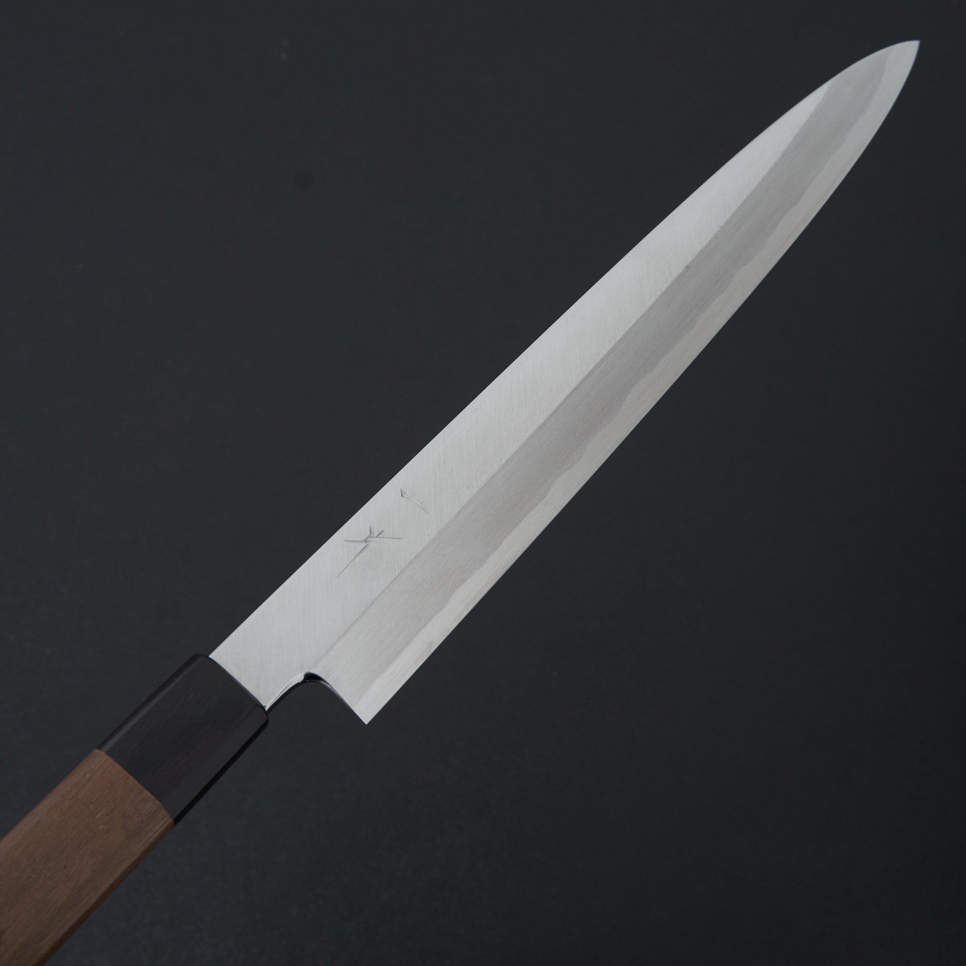 Hitohira Kikuchiyo Manzo White #3 Yanagiba 270mm Walnut Handle-Knife-Hitohira-Carbon Knife Co
