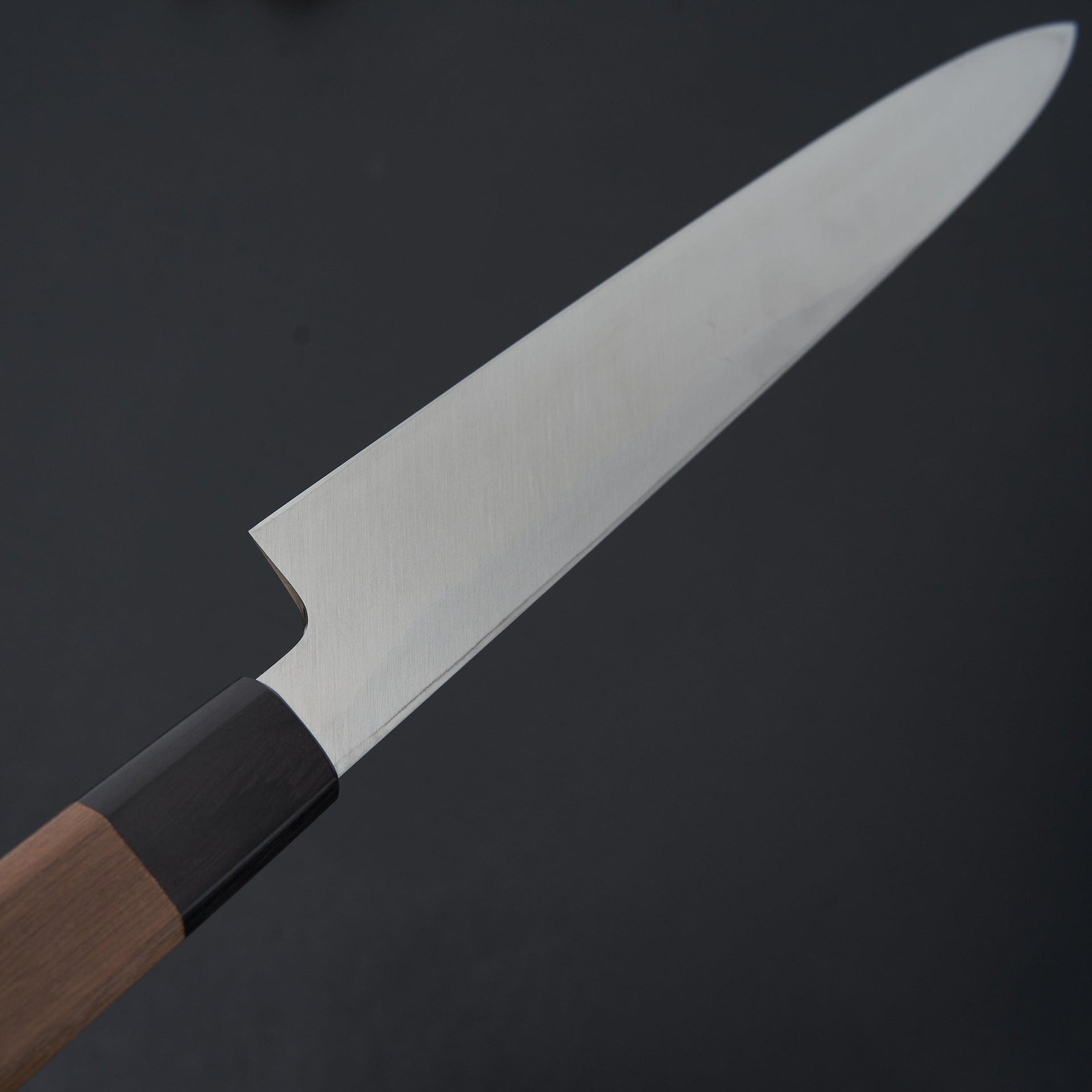 Hitohira Kikuchiyo Manzo White #3 Yanagiba 270mm Walnut Handle-Knife-Hitohira-Carbon Knife Co