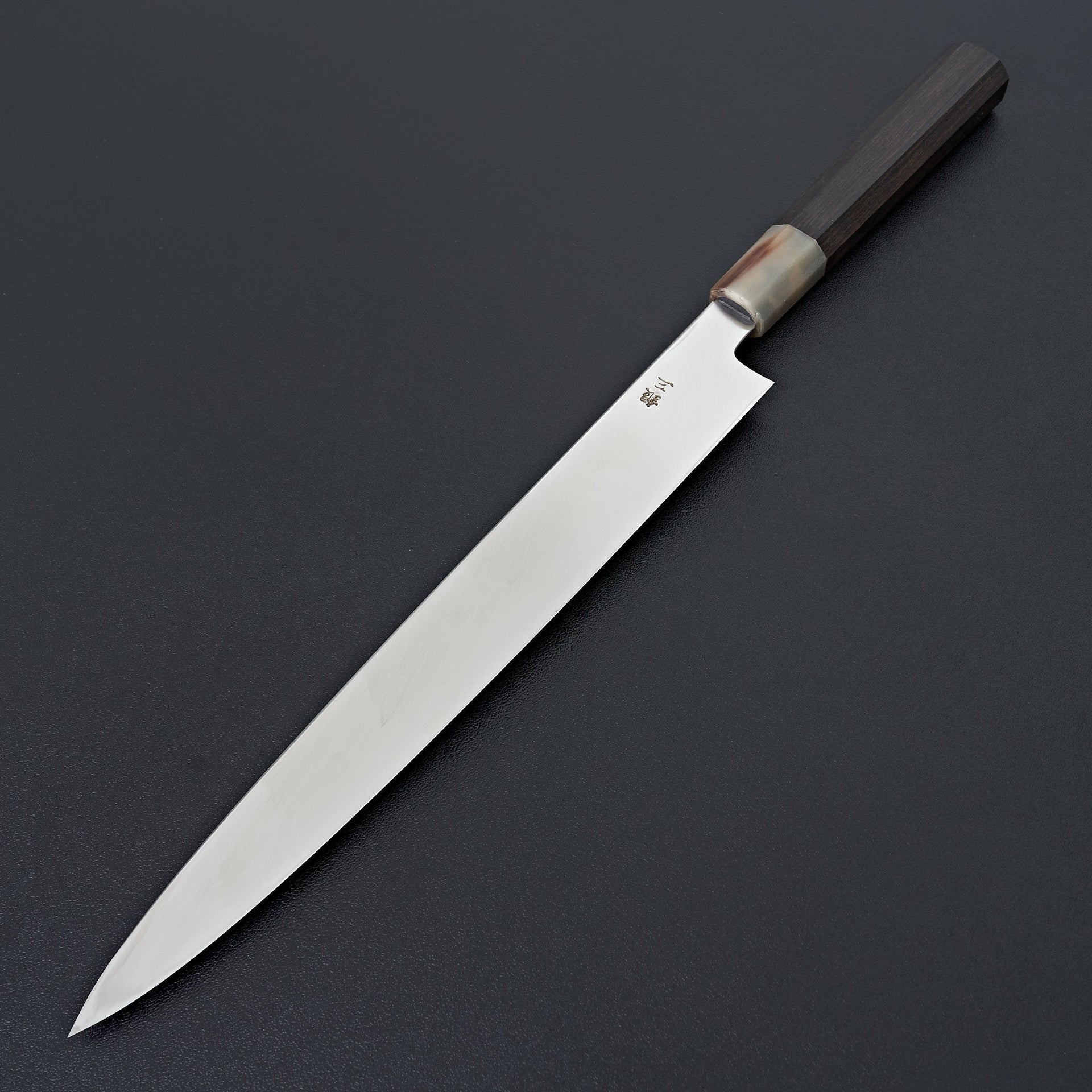 Hitohira Kikuchiyo Mosuke Silver #3 Yanagiba 270mm Ebony Handle (Saya)-Knife-Hitohira-Carbon Knife Co