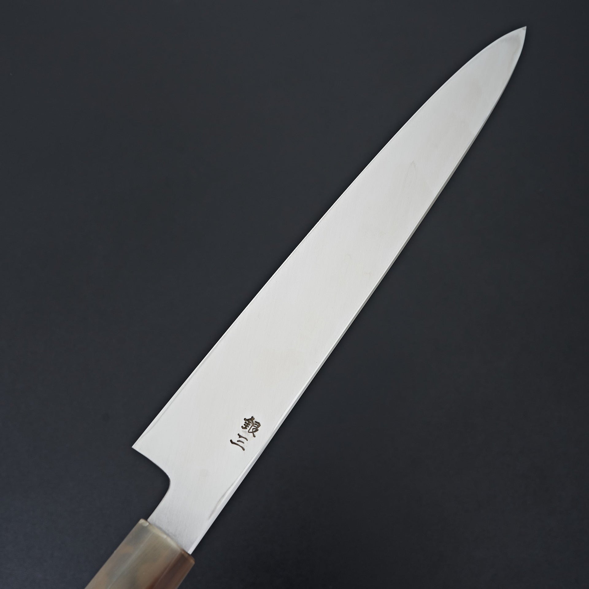 Hitohira Kikuchiyo Mosuke Silver #3 Yanagiba 270mm Ebony Handle (Saya)-Knife-Hitohira-Carbon Knife Co