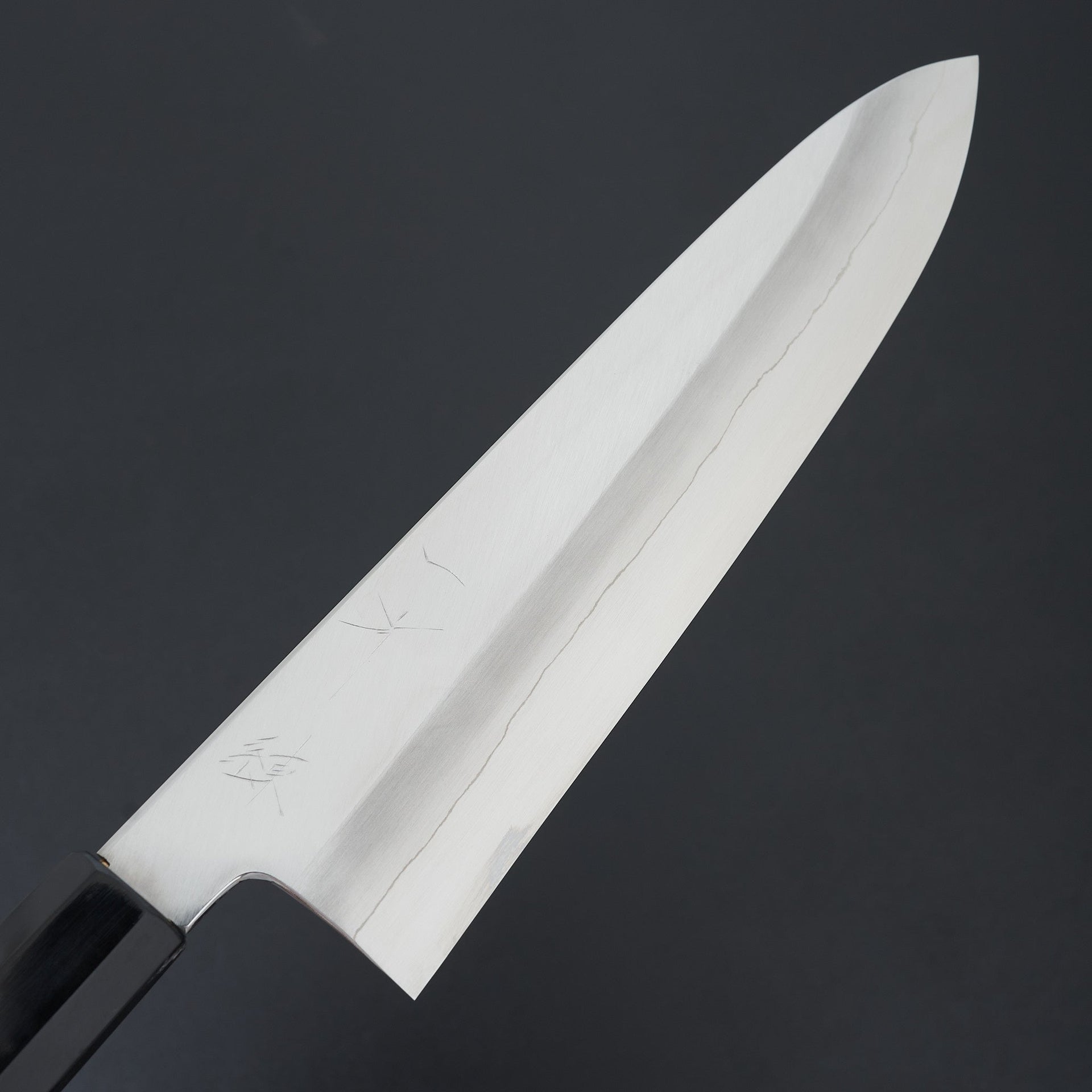 Hitohira Kikuchiyo Ren Silver #3 Gyuto 240mm-Knife-Hitohira-Carbon Knife Co