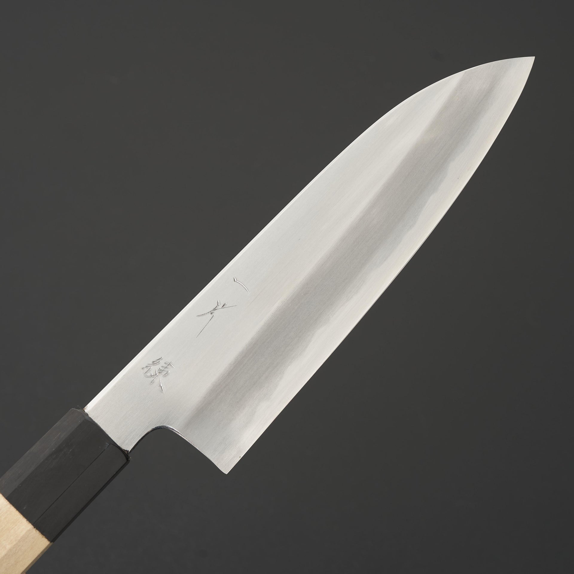 Hitohira Kikuchiyo Ren White #2 Santoku 180mm-Knife-Hitohira-Carbon Knife Co