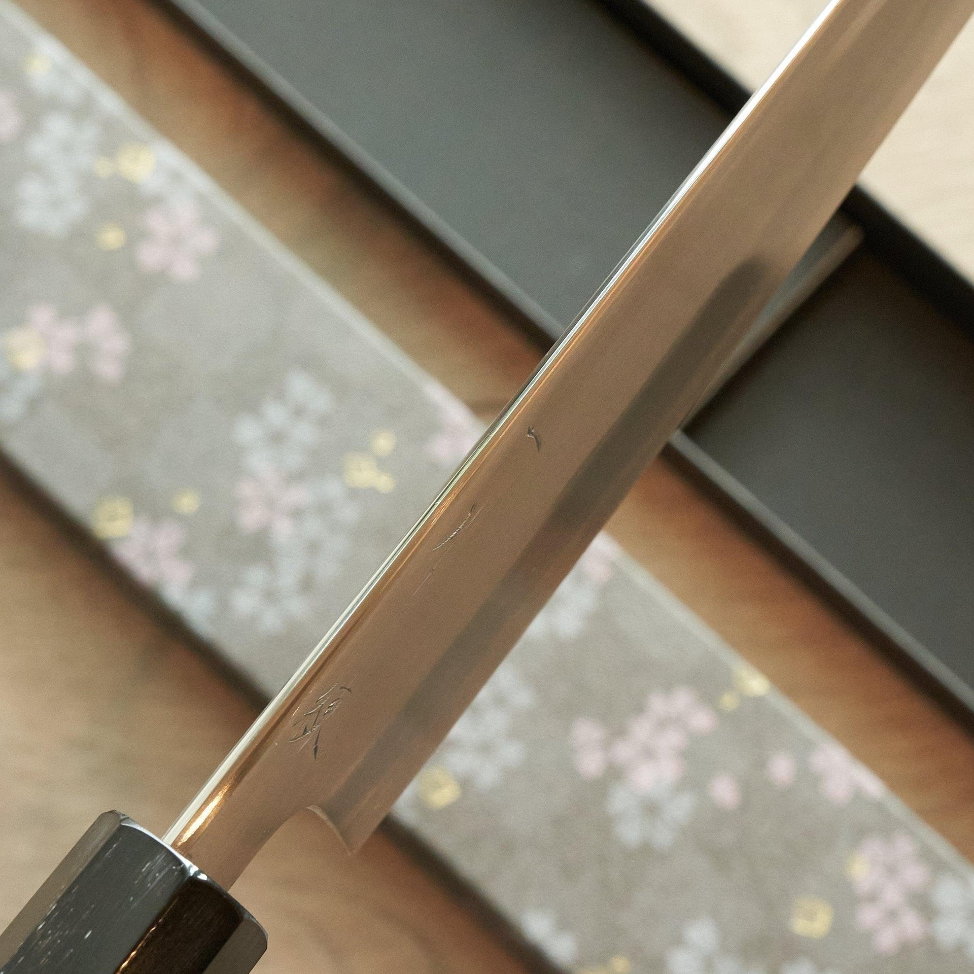 Hitohira Kikuchiyo Ren White #2 Santoku 180mm-Knife-Hitohira-Carbon Knife Co
