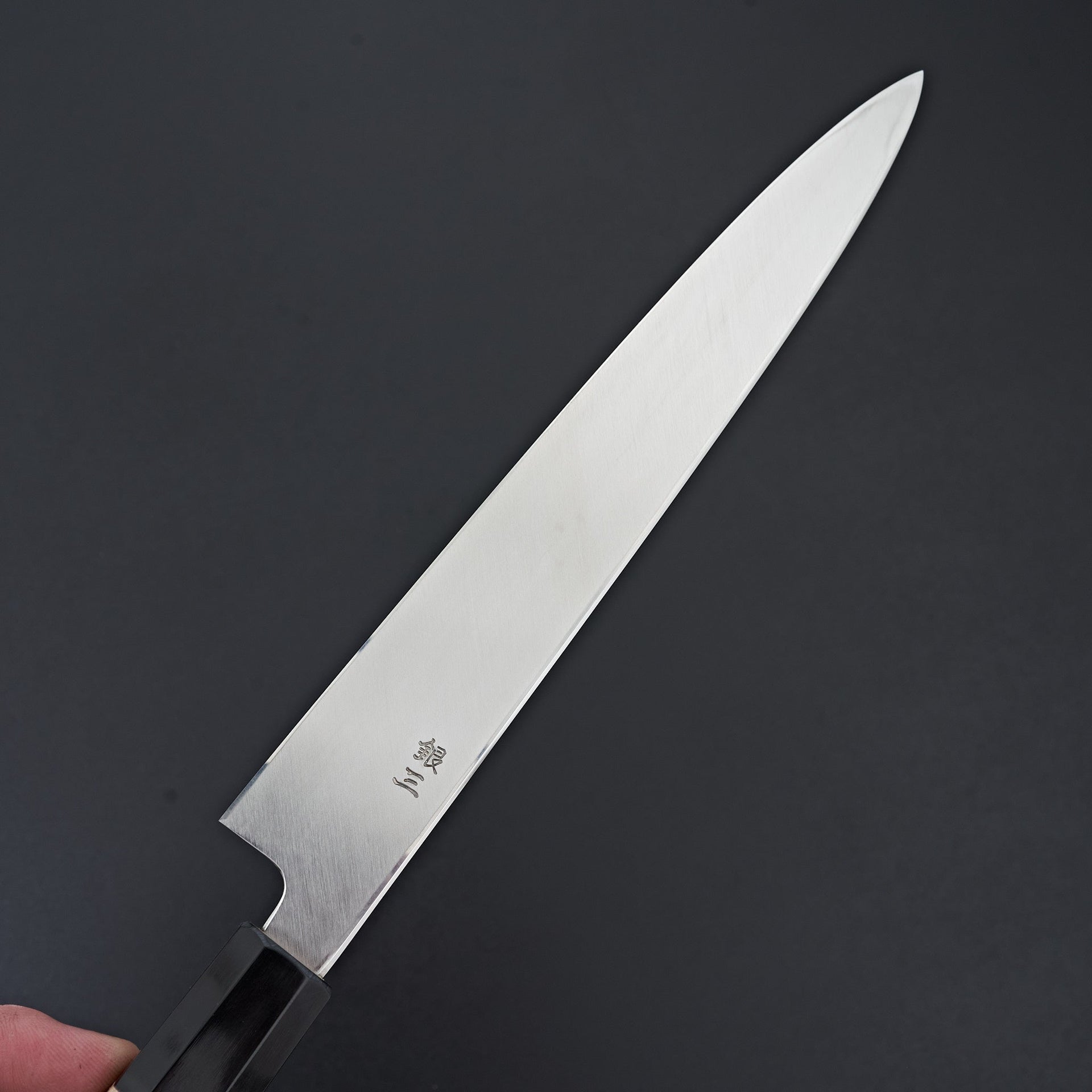 Hitohira Kikuchiyo Rikichi Silver #3 Yanagiba 240mm Ho Wood Handle (Saya)-Knife-Hitohira-Carbon Knife Co