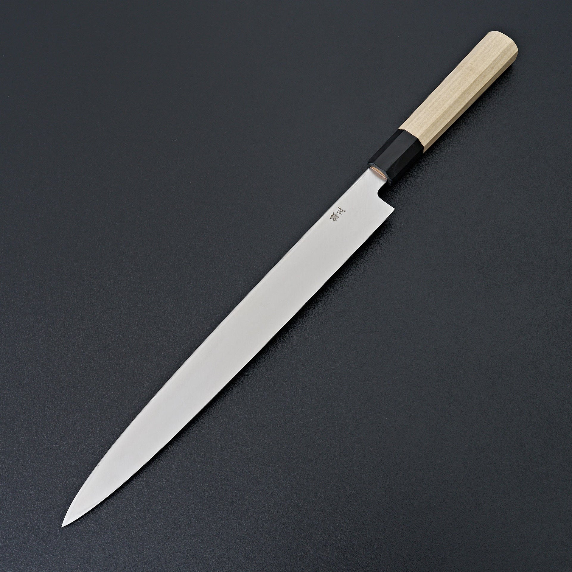Hitohira Kikuchiyo Rikichi Silver #3 Yanagiba 300mm Ho Wood Handle (Saya)-Knife-Hitohira-Carbon Knife Co