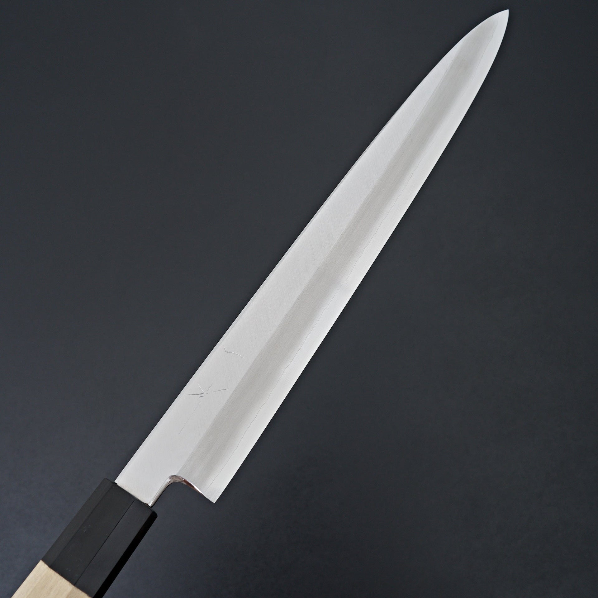 Hitohira Kikuchiyo Rikichi Silver #3 Yanagiba 300mm Ho Wood Handle (Saya)-Knife-Hitohira-Carbon Knife Co