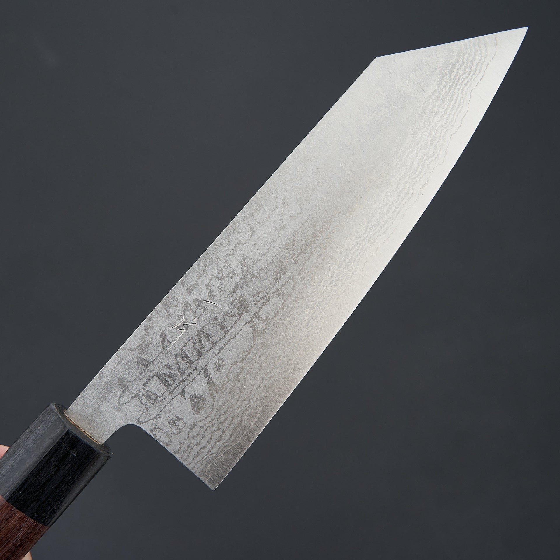 Hitohira Setsu Forged VG-10 Damascus Bunka 170mm Wood Handle-Knife-Hitohira-Carbon Knife Co