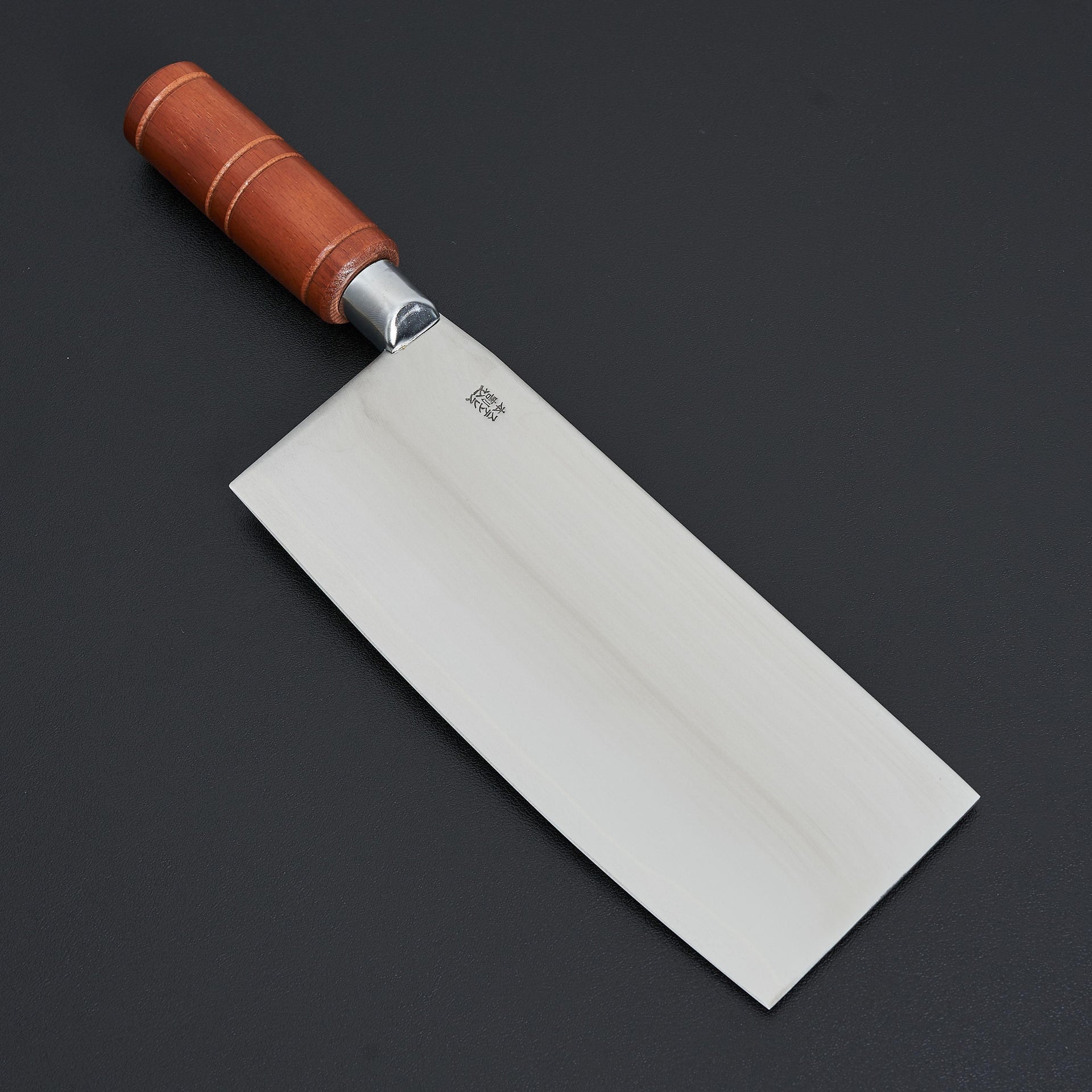Hitohira Stainless Clad Chinese Cleaver 200mm Beechwood Handle-Knife-Hitohira-Carbon Knife Co