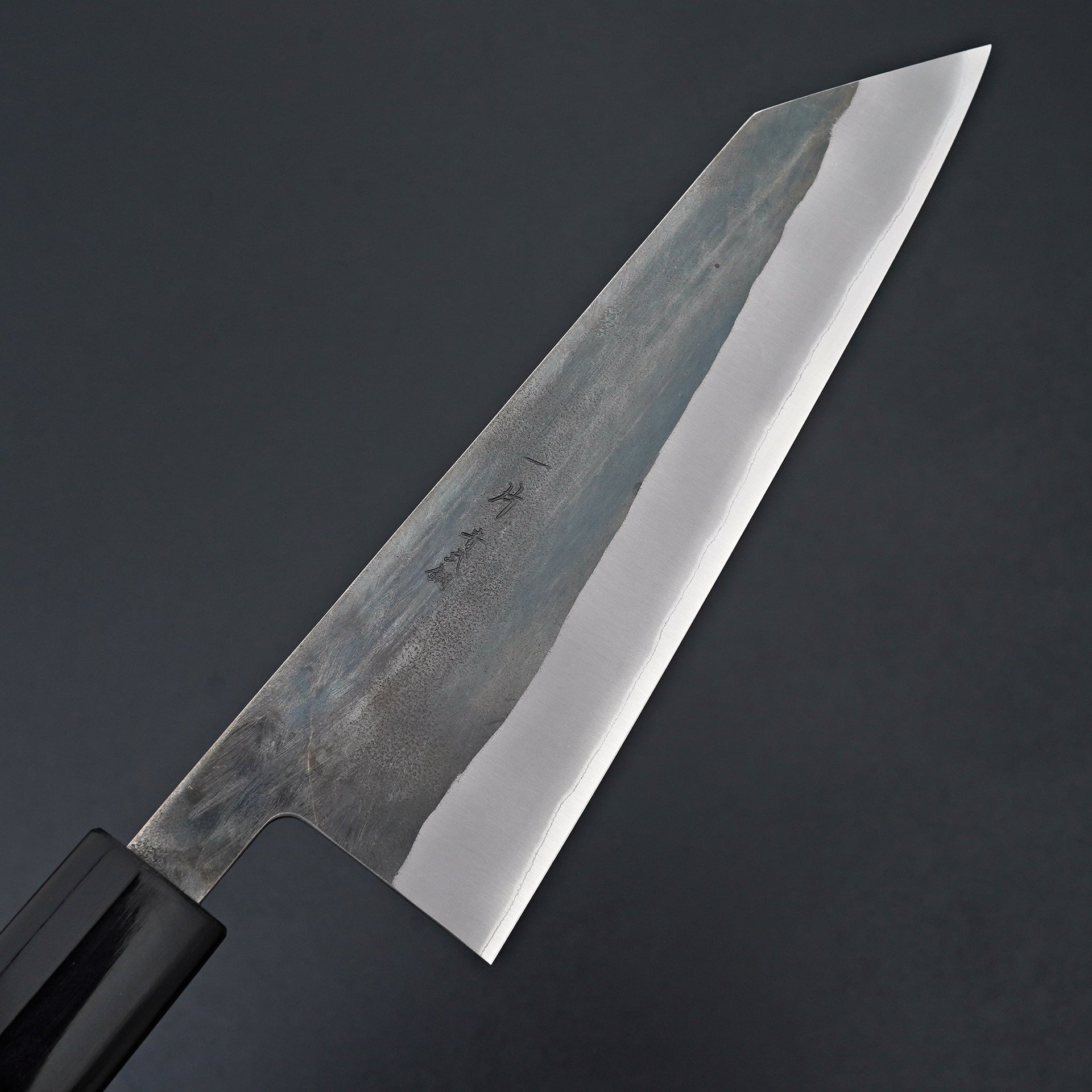 Hitohira TD Blue #2 Stainless Clad Kurouchi Bunka 170mm Ho Wood Handle (D-Shape)-Knife-Hitohira-Carbon Knife Co