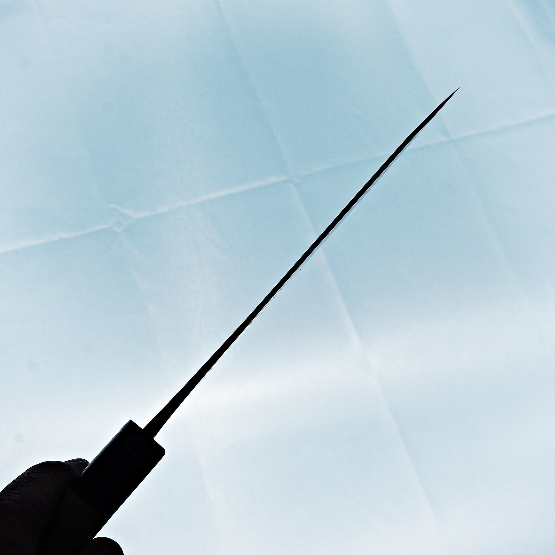 Hitohira TD Blue #2 Stainless Clad Kurouchi Bunka 170mm Ho Wood Handle (D-Shape)-Knife-Hitohira-Carbon Knife Co