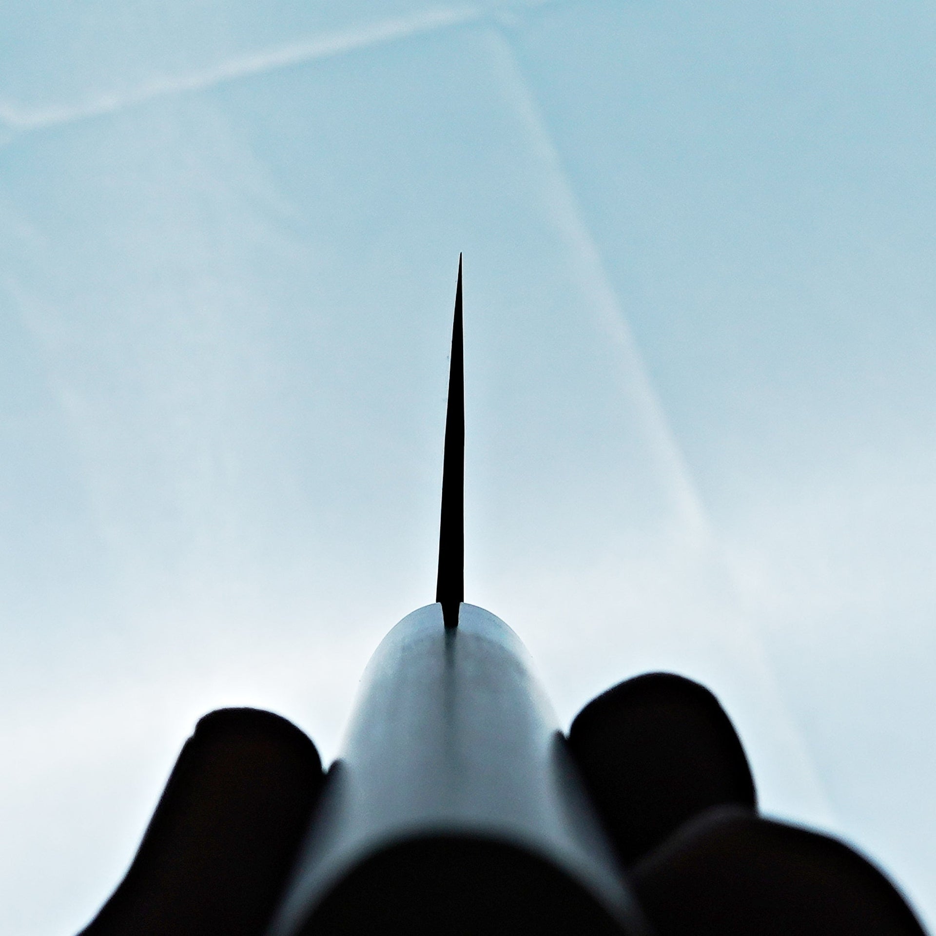 Hitohira TD Blue #2 Stainless Clad Kurouchi Bunka 170mm Ho Wood Handle (D-Shape)-Knife-Hitohira-Carbon Knife Co