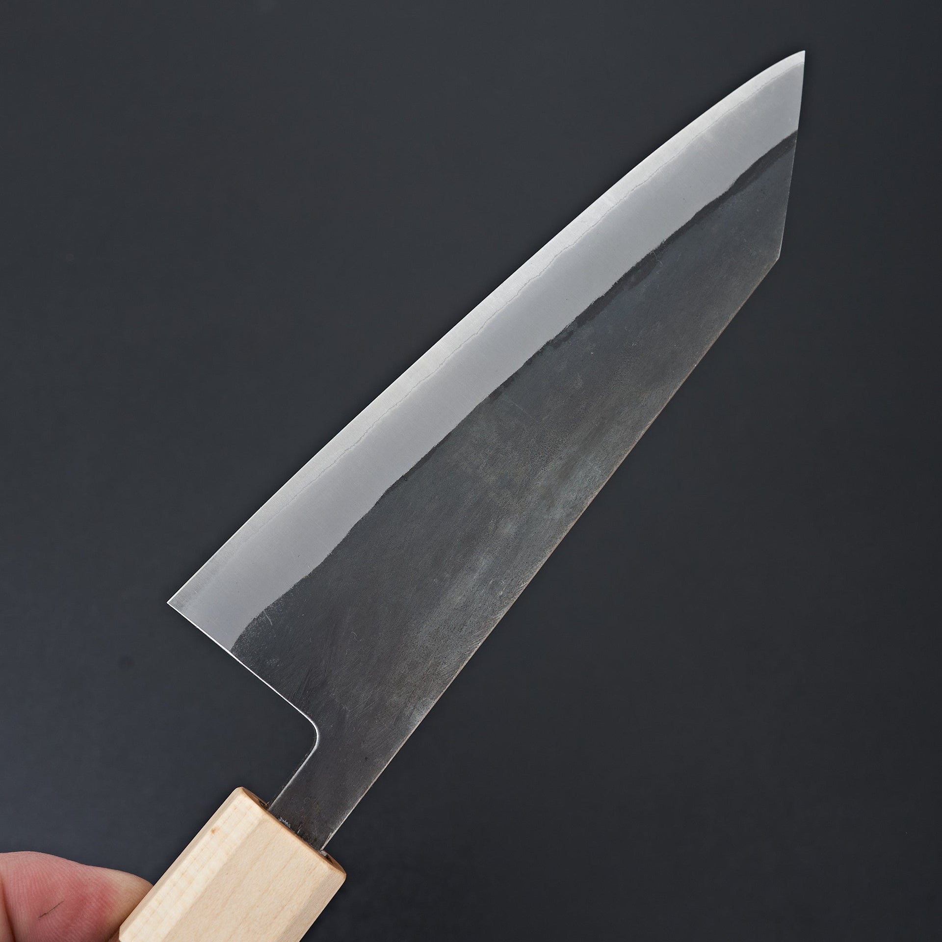 Hitohira TD Blue #2 Stainless Clad Kurouchi Bunka 170mm Walnut Handle-Knife-Hitohira-Carbon Knife Co