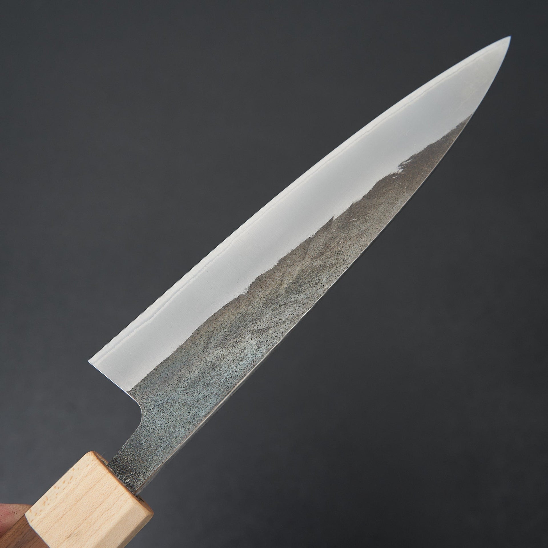 Hitohira TD Blue #2 Stainless Clad Kurouchi Petty 150mm Walnut Handle-Knife-Hitohira-Carbon Knife Co