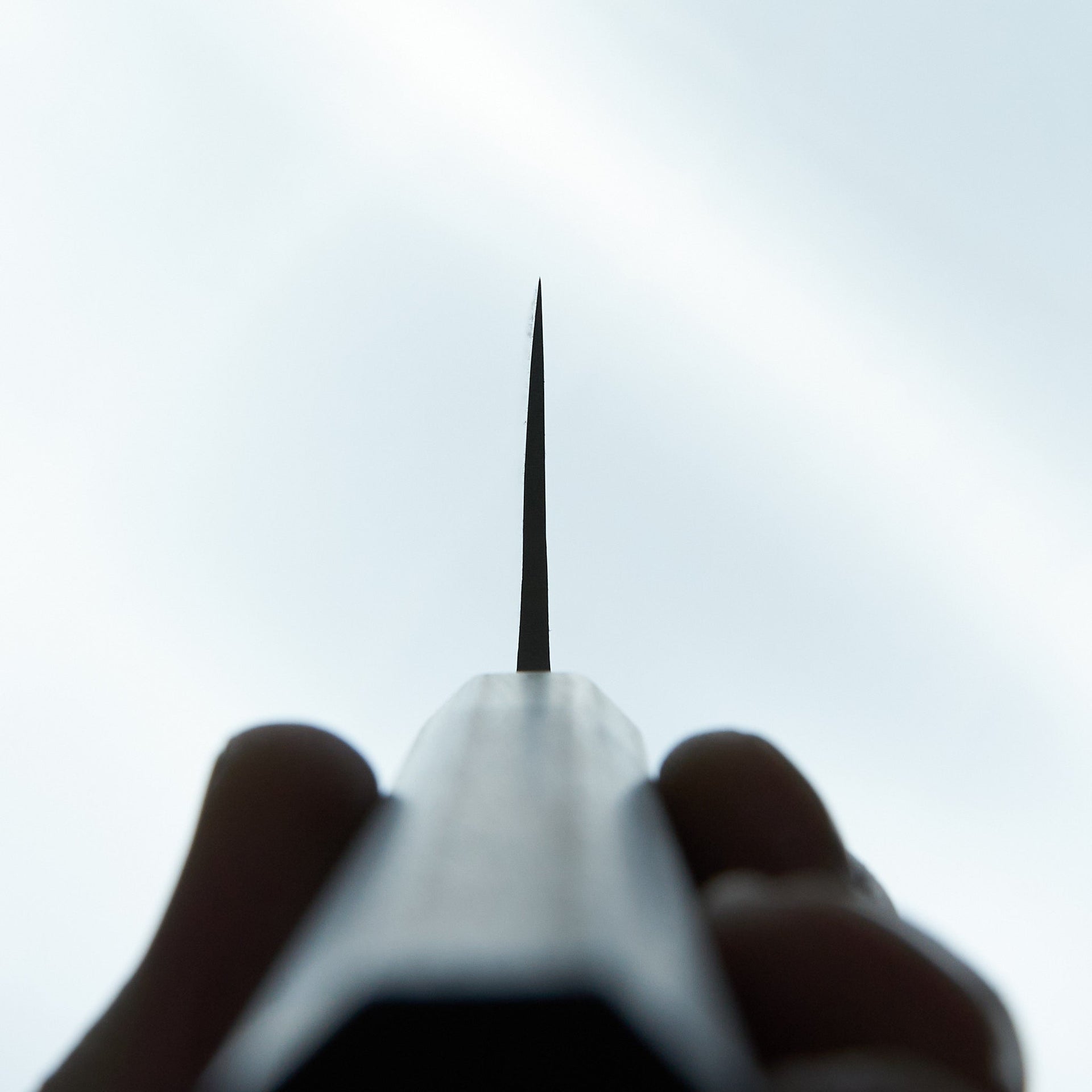 Hitohira TD Blue #2 Stainless Clad Kurouchi Santoku 165mm Walnut Handle-Knife-Hitohira-Carbon Knife Co