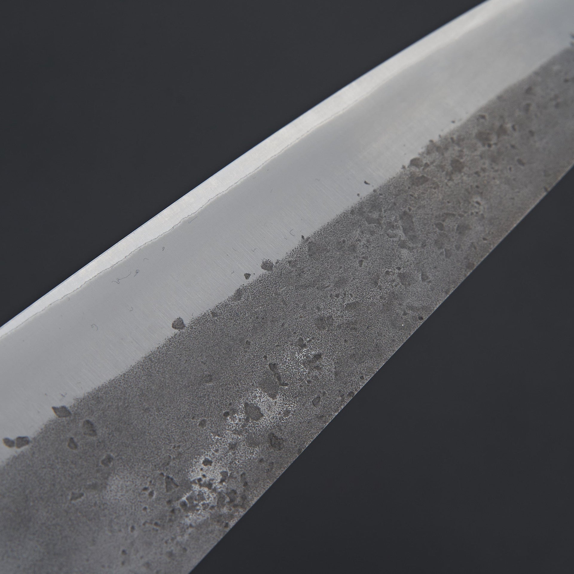 Hitohira TD Blue #2 Stainless Clad Nashiji Yo Gyuto 210mm Walnut Handle-Knife-Hitohira-Carbon Knife Co