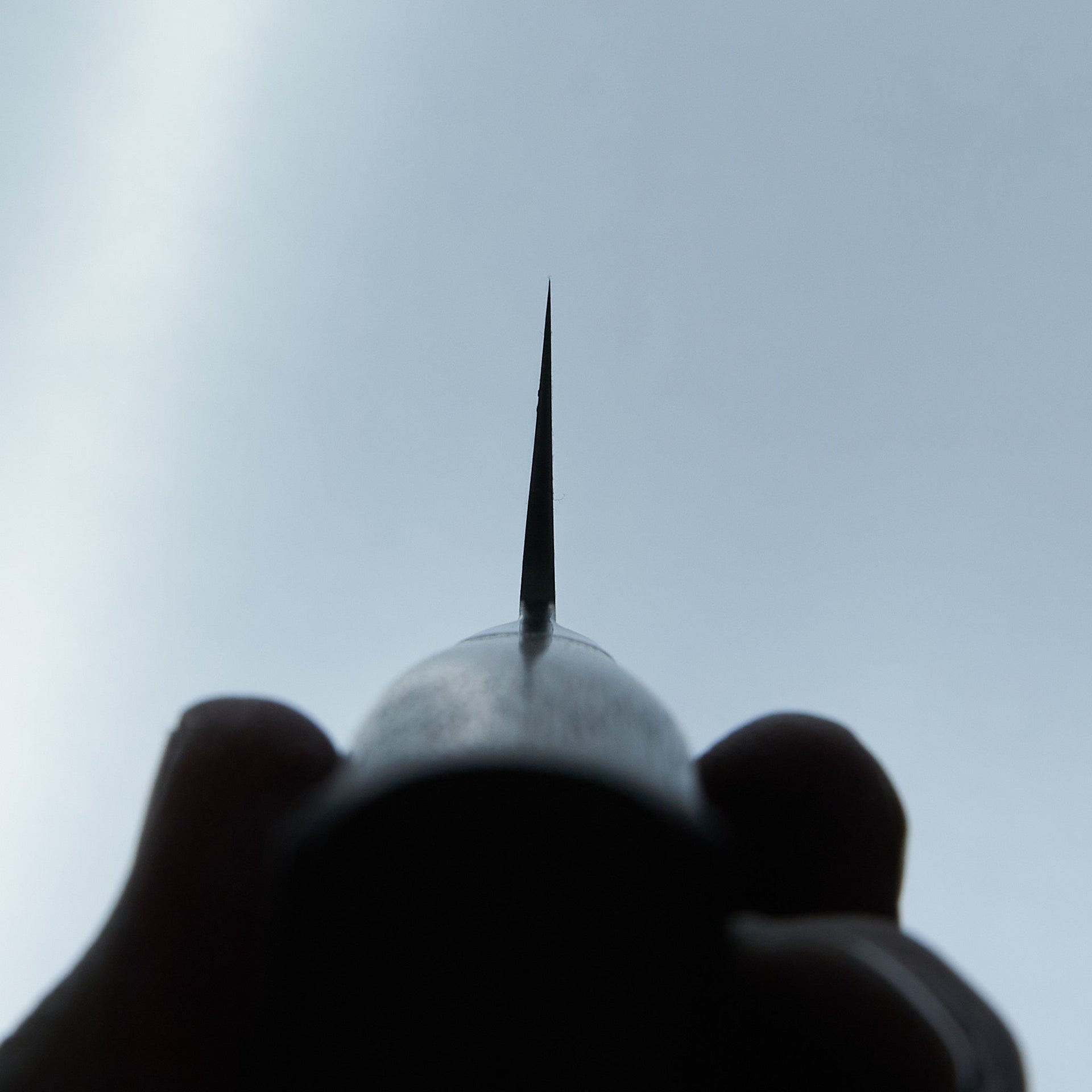 Hitohira TD Blue #2 Stainless Clad Nashiji Yo Santoku 170mm Walnut Handle-Knife-Hitohira-Carbon Knife Co